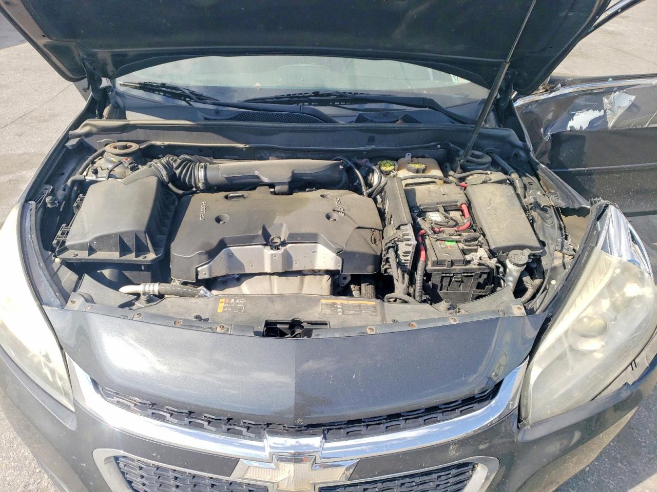 2015 Chevrolet Malibu 1lt Серый vin: 1G11C5SL4FF316743