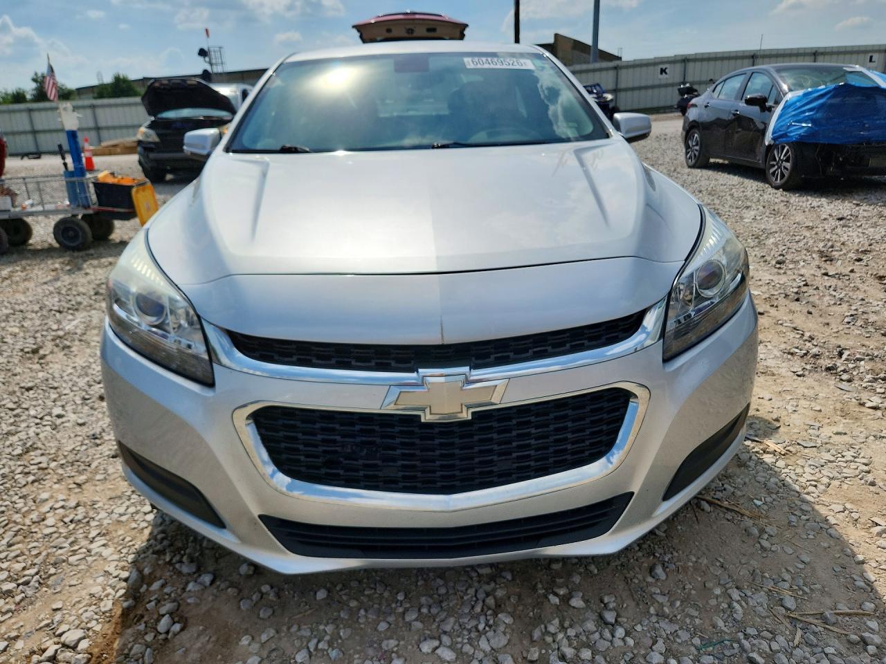 2015 Chevrolet Malibu 1lt Silver vin: 1G11C5SL4FF323711