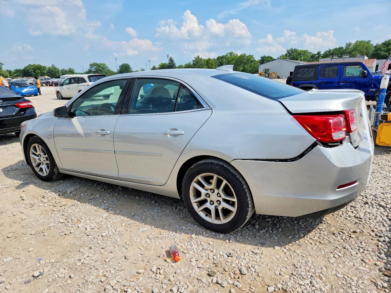 2015 Chevrolet Malibu 1lt Silver vin: 1G11C5SL4FF323711