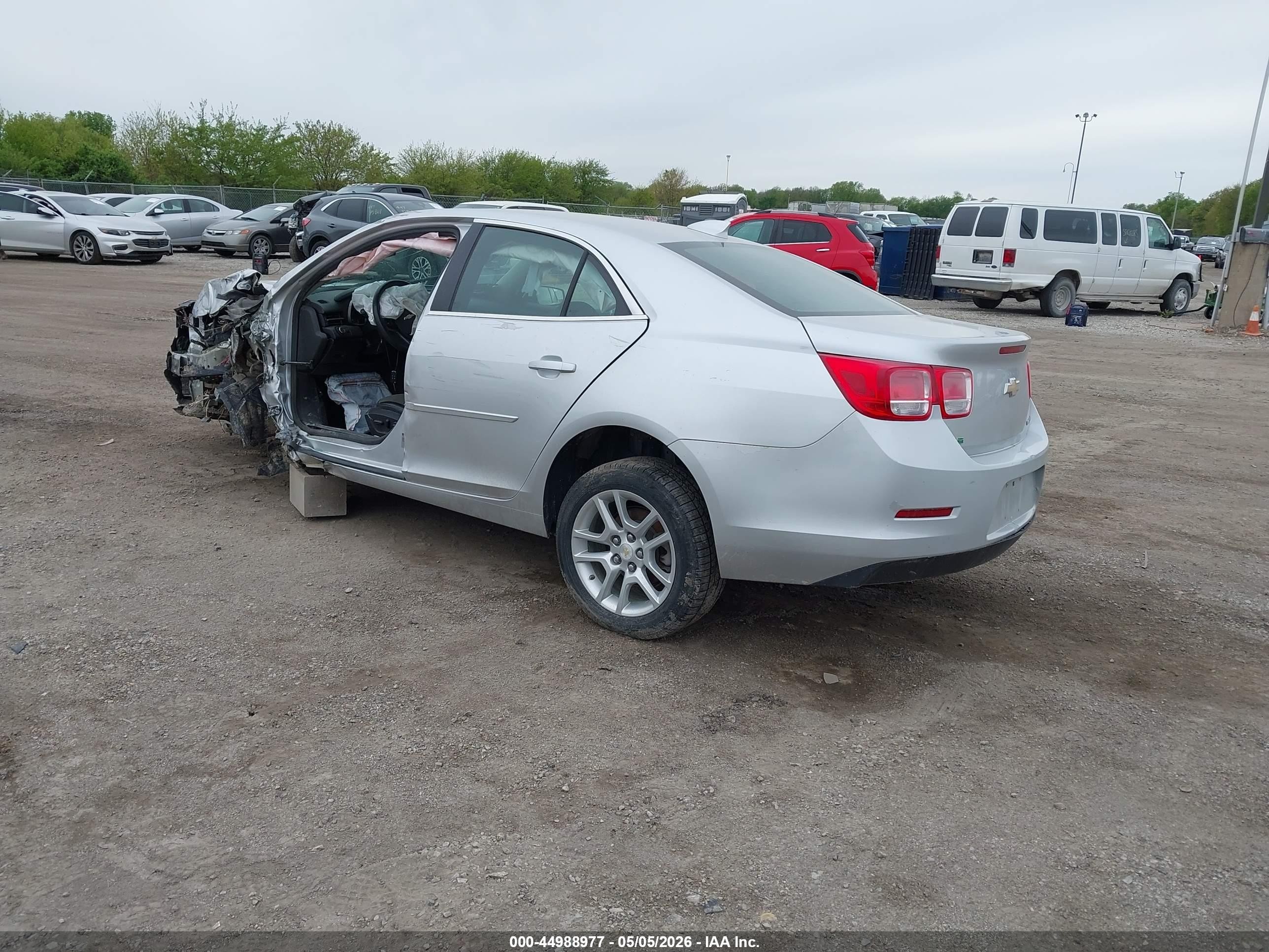 2015 Chevrolet Malibu 1lt Silver vin: 1G11C5SL4FU143169