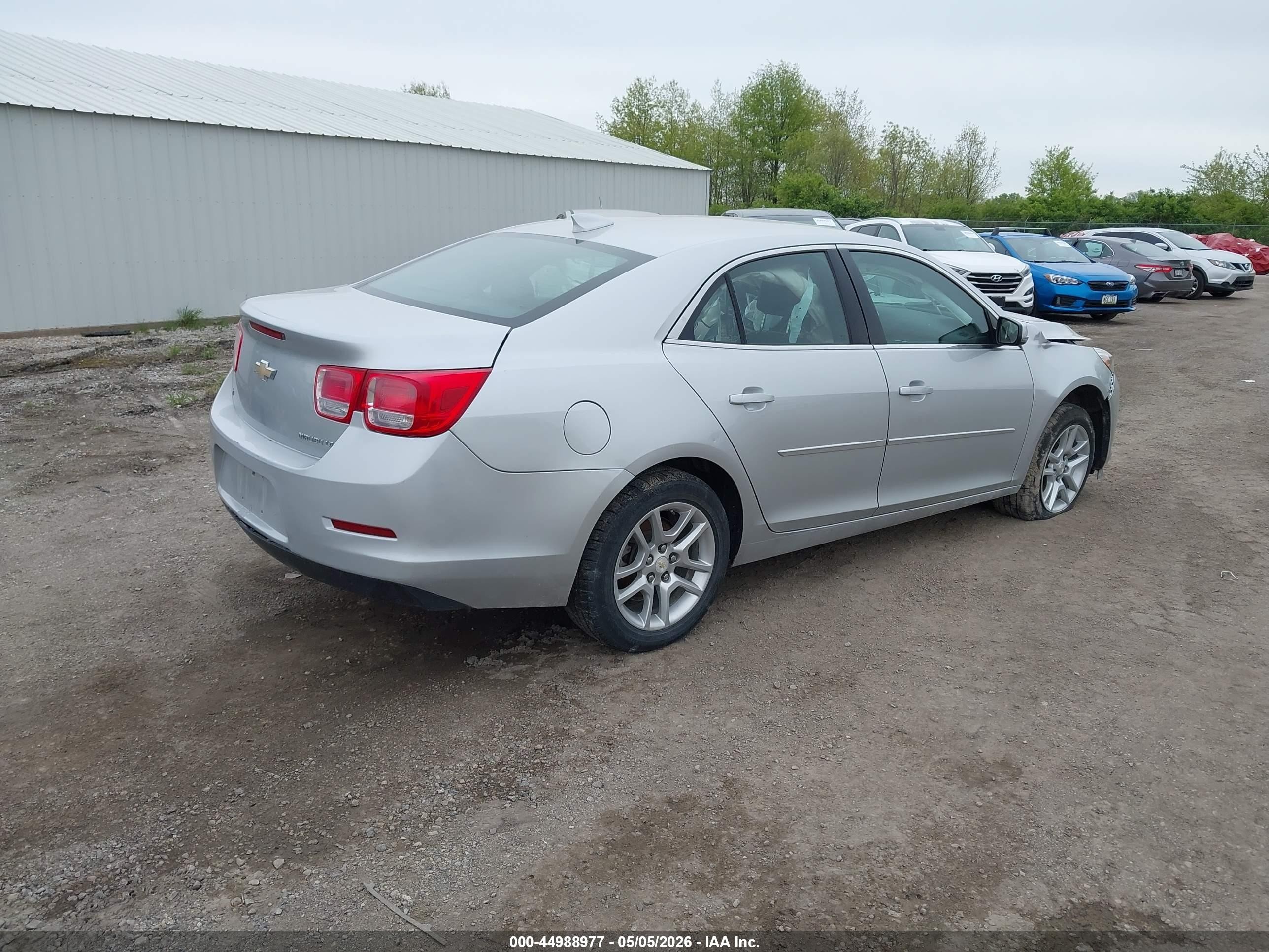 2015 Chevrolet Malibu 1lt Silver vin: 1G11C5SL4FU143169