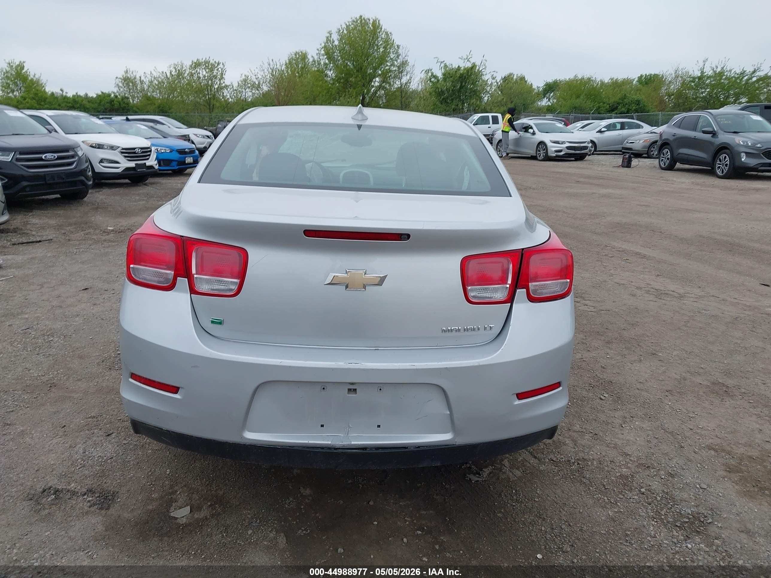 2015 Chevrolet Malibu 1lt Silver vin: 1G11C5SL4FU143169