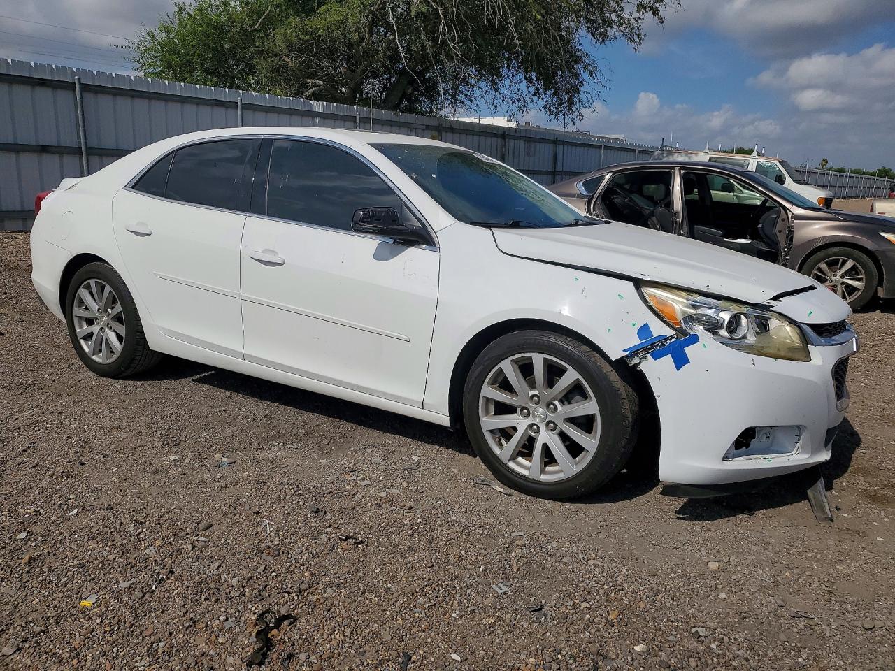 2015 Chevrolet Malibu 1lt White vin: 1G11C5SL4FU144323