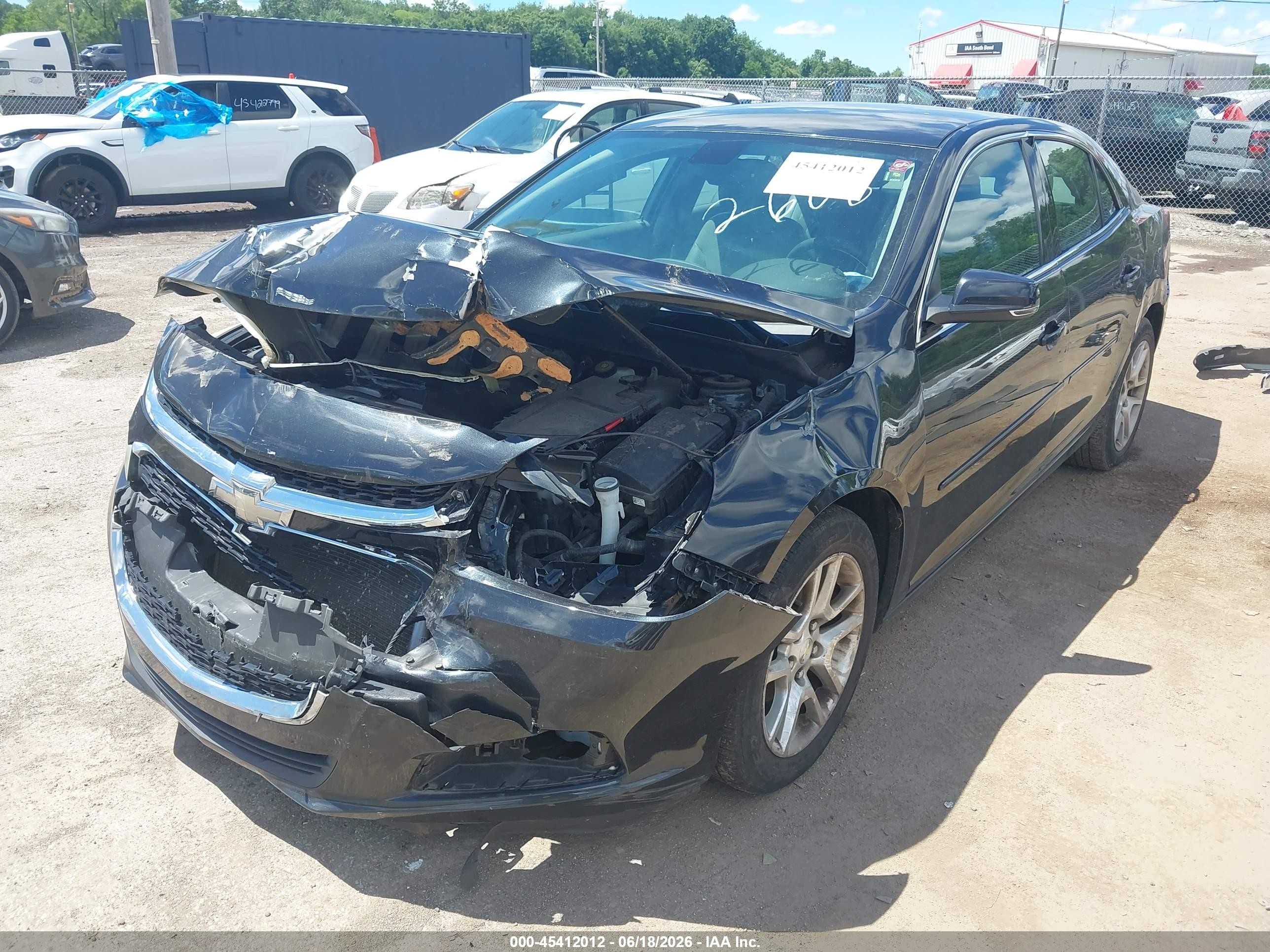 2014 Chevrolet Malibu 1lt Черный vin: 1G11C5SL5EF122608