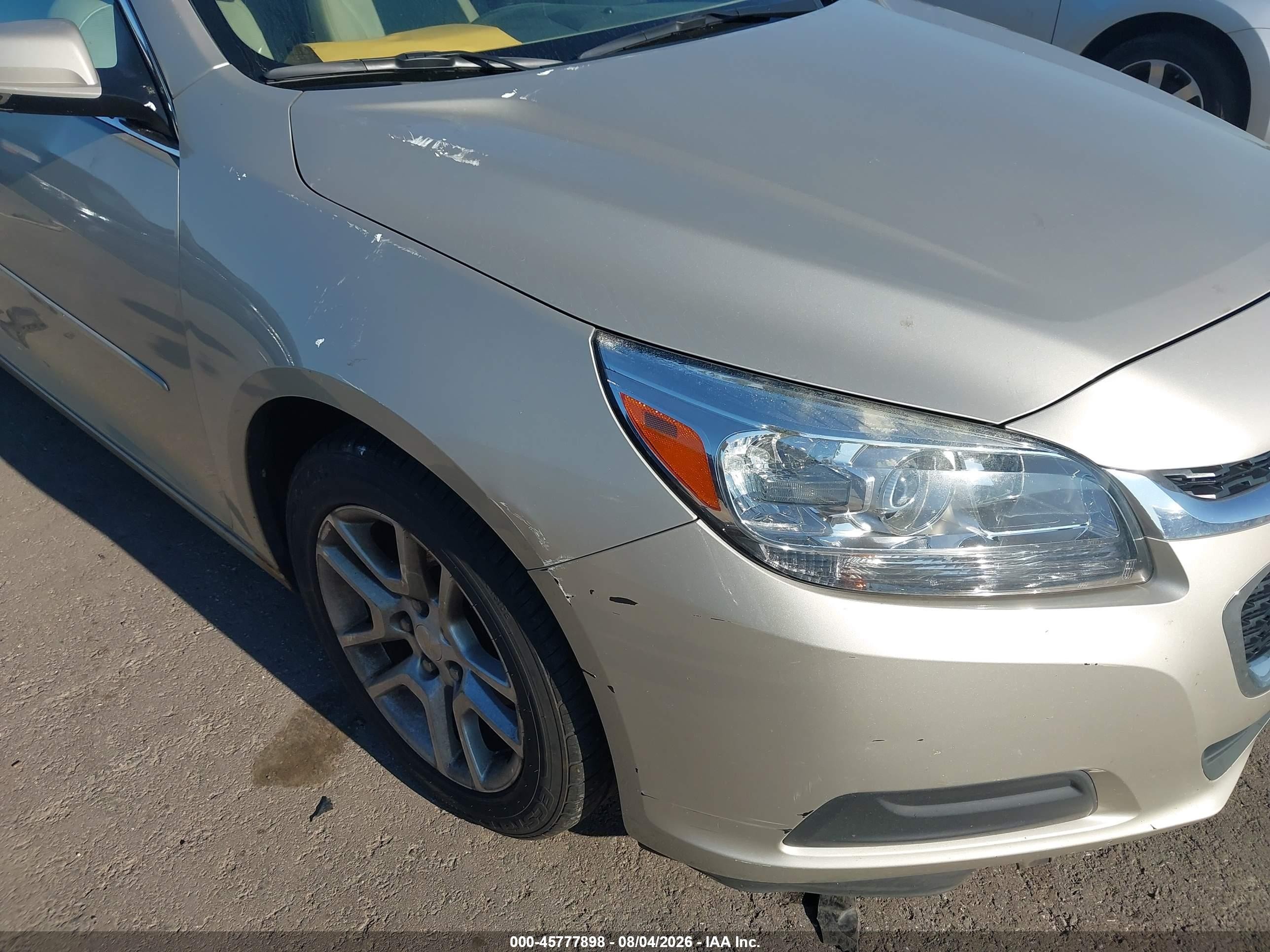 2014 Chevrolet Malibu 1lt Champagne vin: 1G11C5SL5EF123838