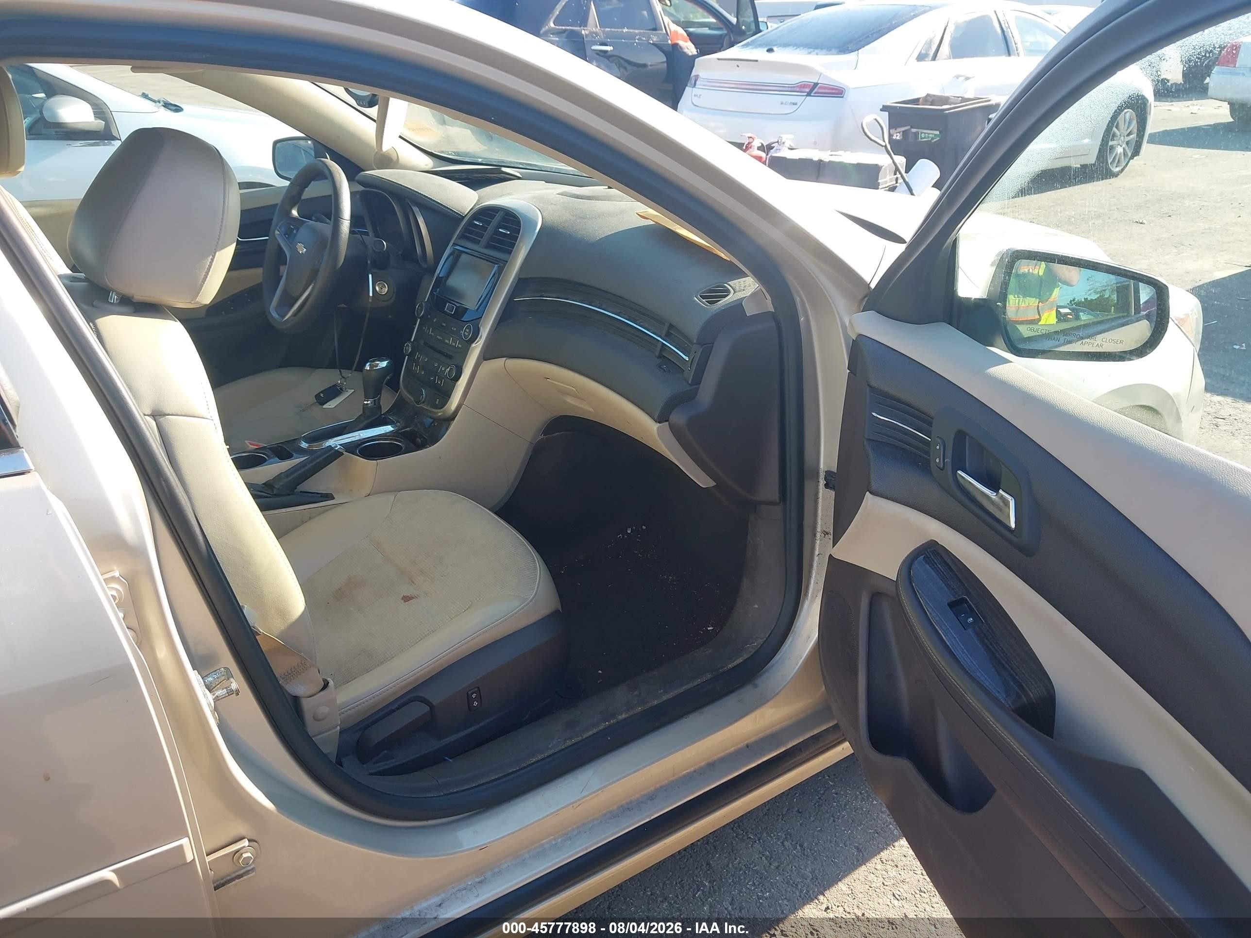 2014 Chevrolet Malibu 1lt Champagne vin: 1G11C5SL5EF123838