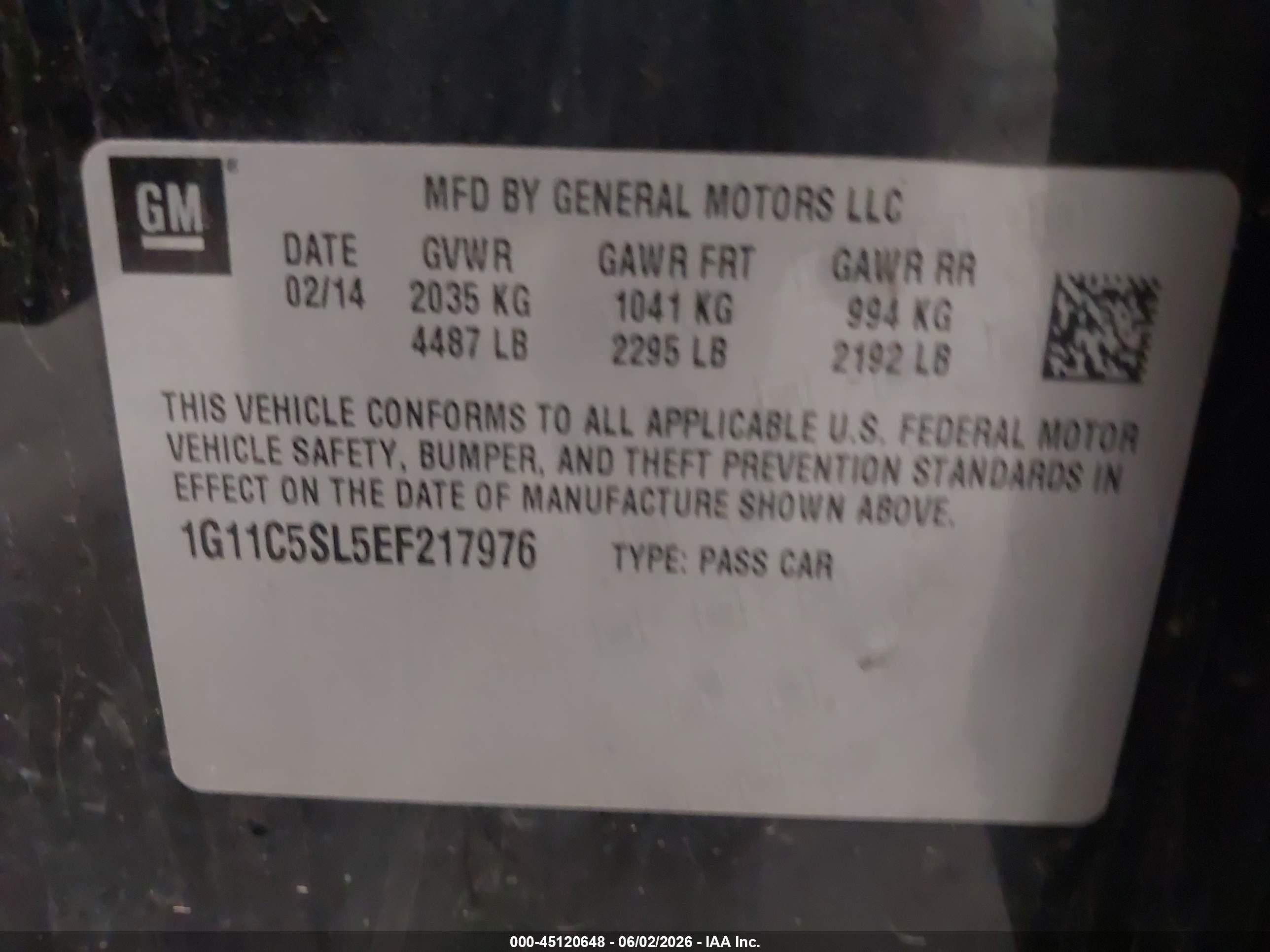 2014 Chevrolet Malibu 1lt Dark Blue vin: 1G11C5SL5EF217976