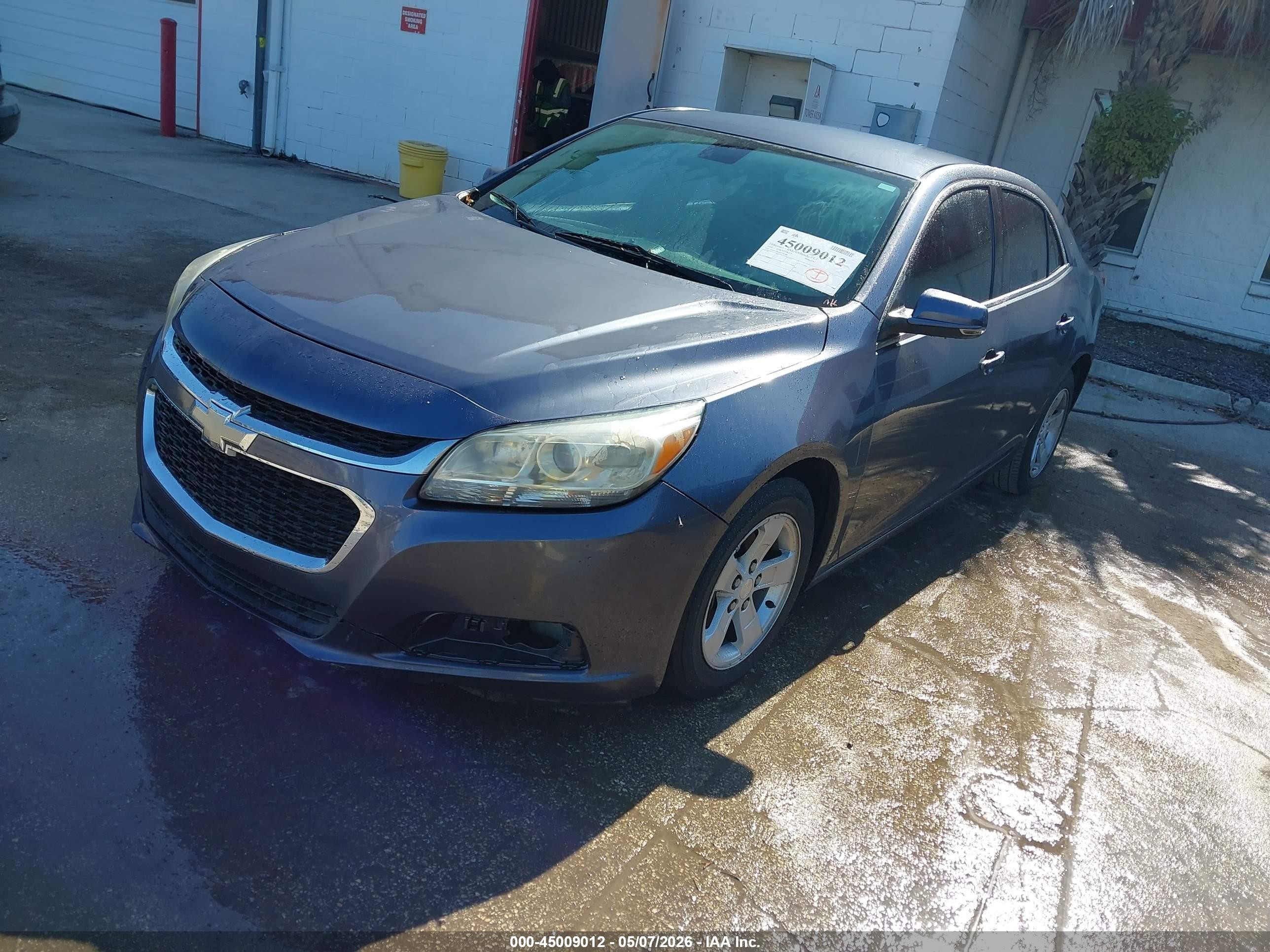 2014 Chevrolet Malibu 1lt Blue vin: 1G11C5SL5EF238388
