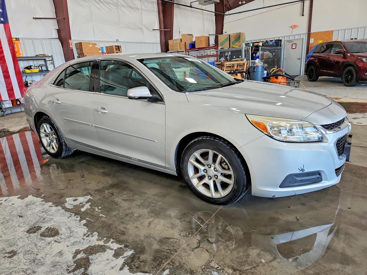 2014 Chevrolet Malibu 1lt Silver vin: 1G11C5SL5EF251139