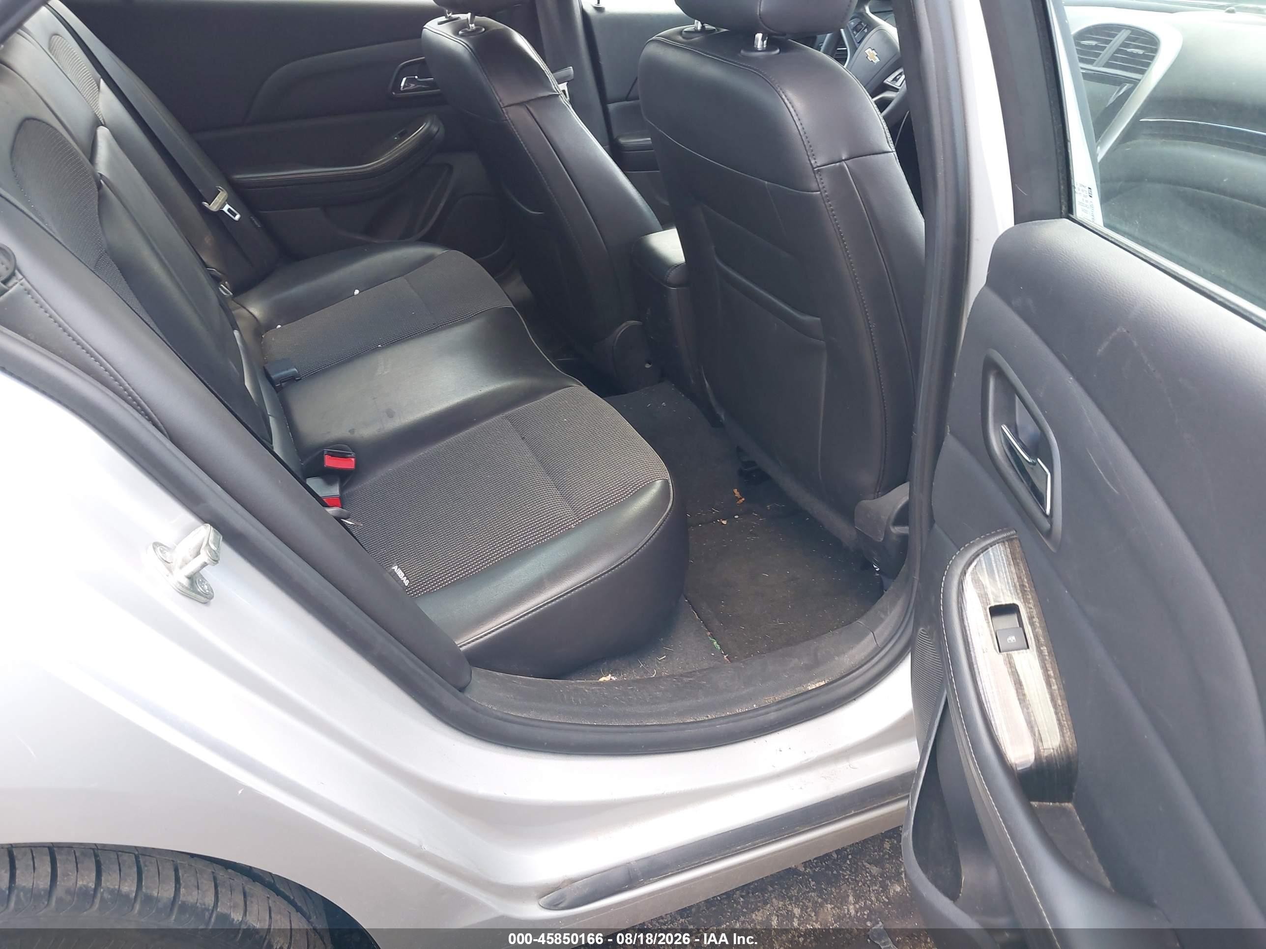 2014 Chevrolet Malibu 1lt Silver vin: 1G11C5SL5EF255997
