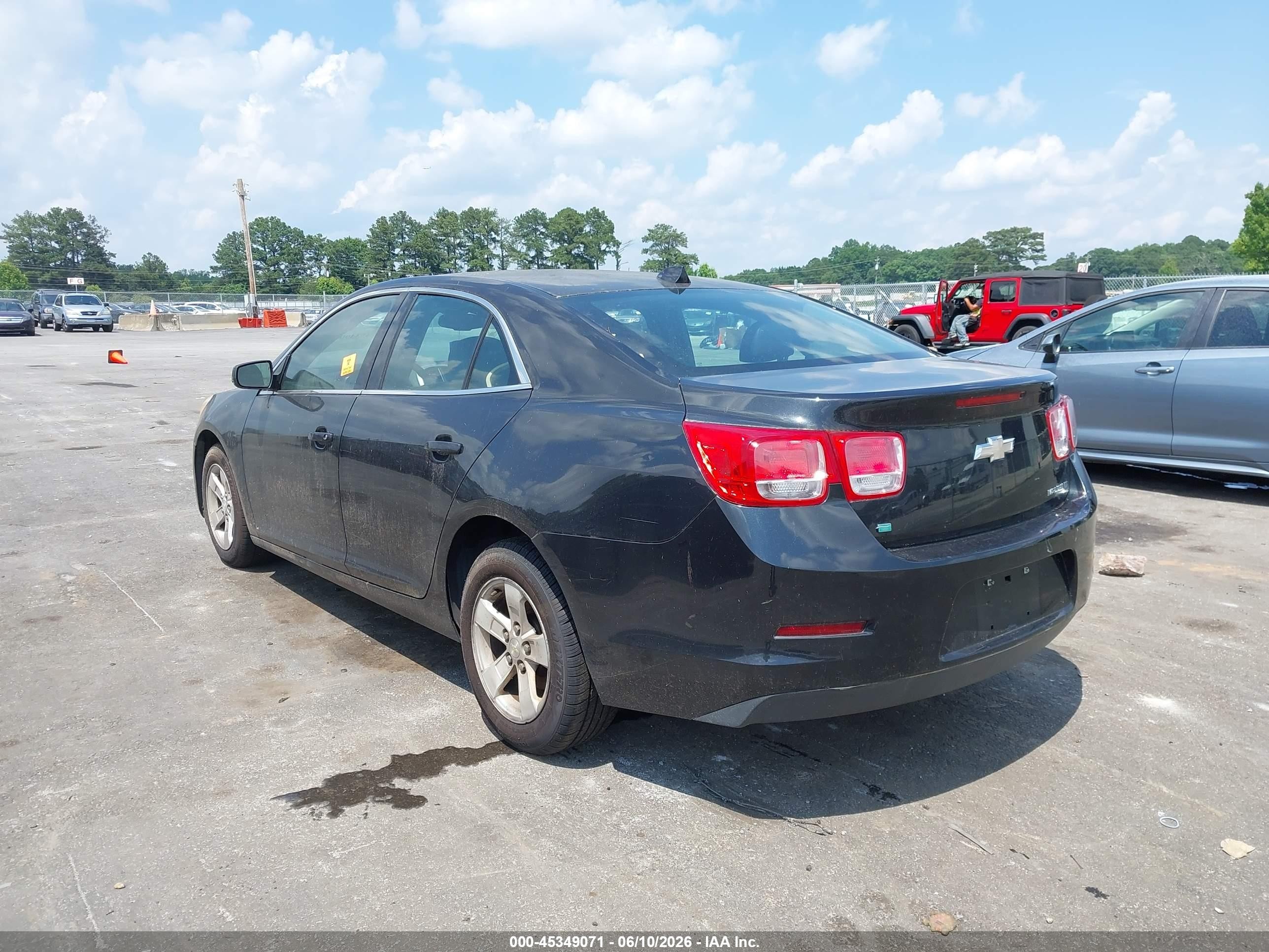 2014 Chevrolet Malibu 1lt Black vin: 1G11C5SL5EF293424