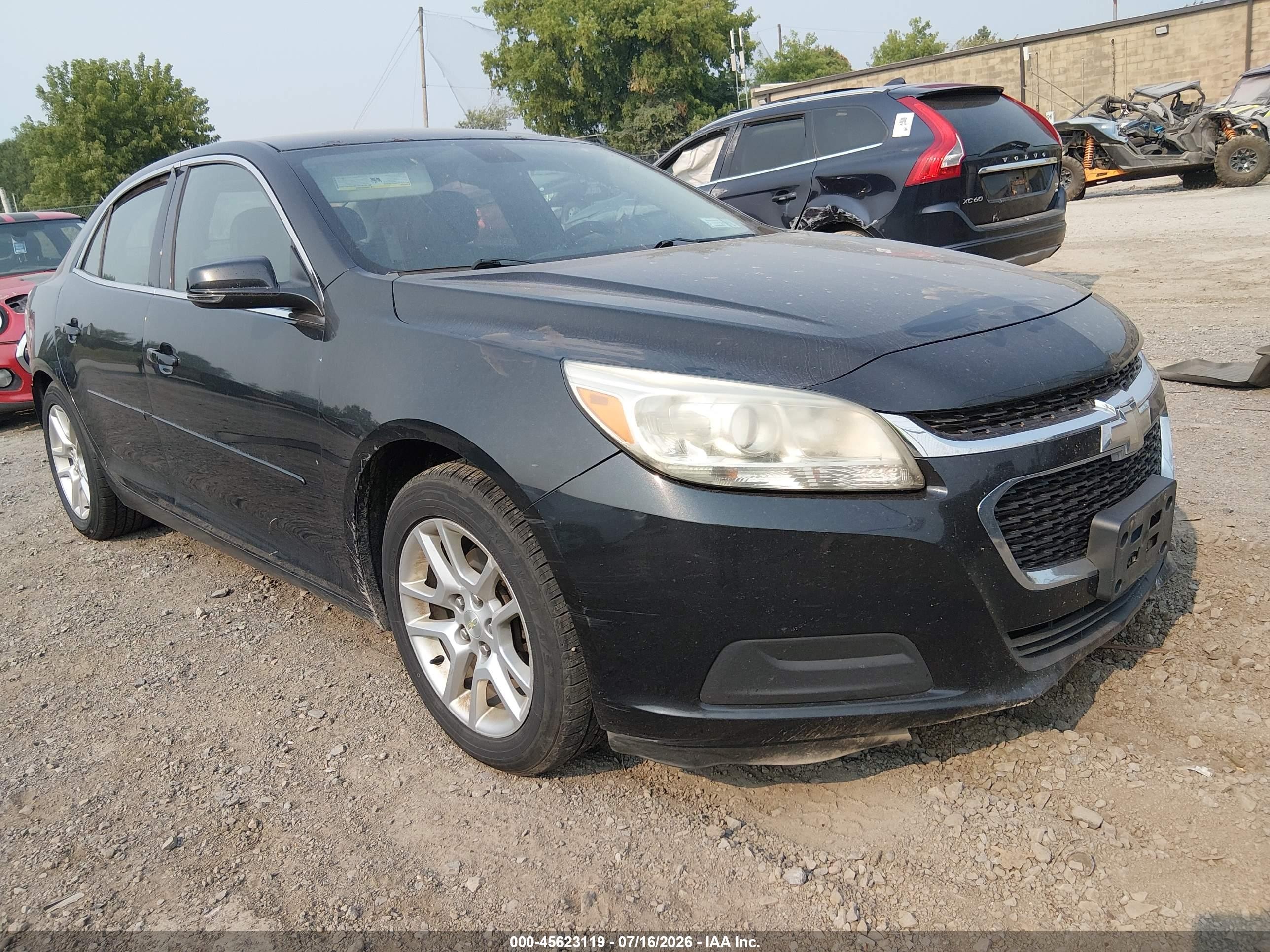 2015 Chevrolet Malibu 1lt Black vin: 1G11C5SL5FF101906