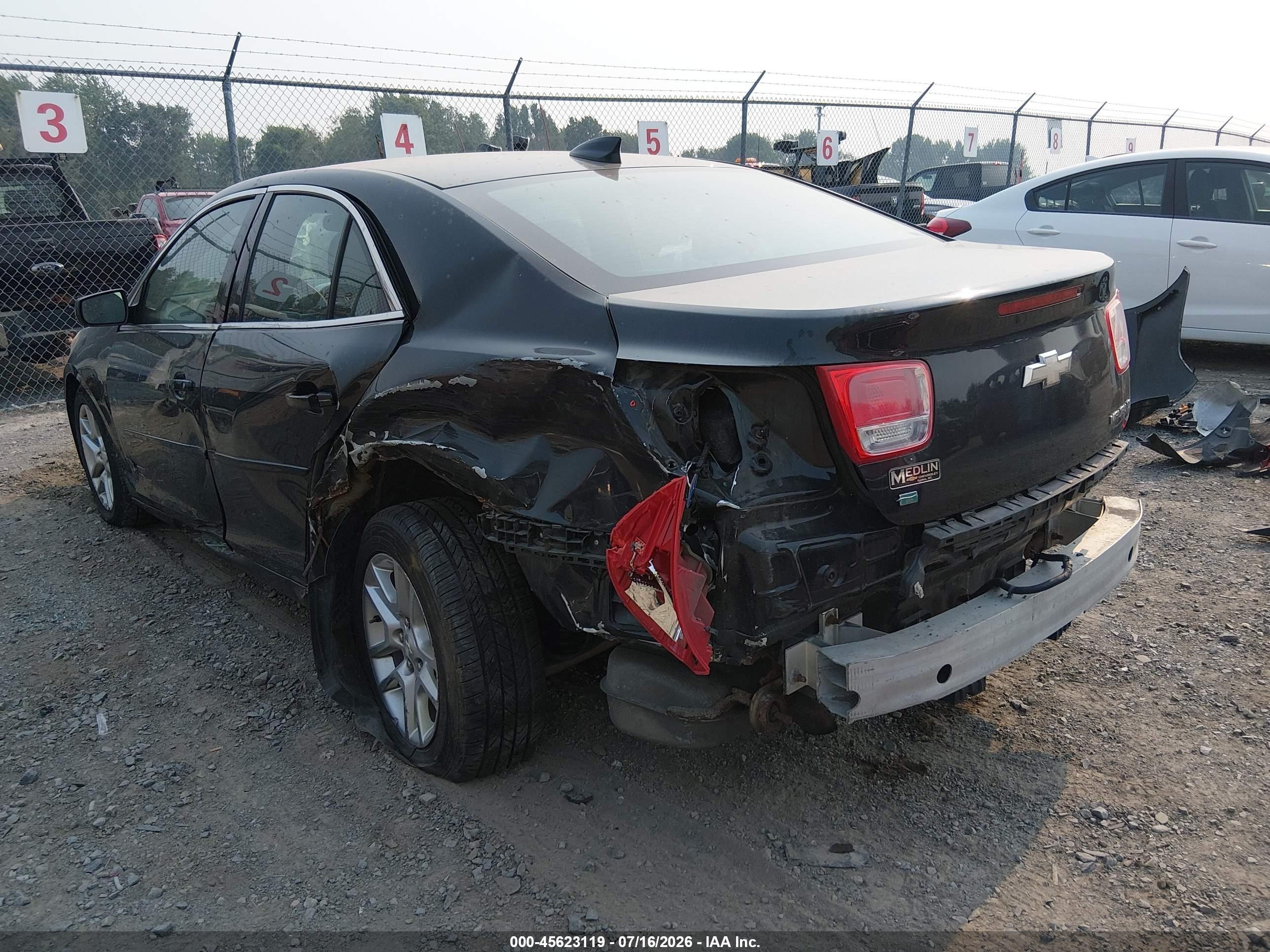 2015 Chevrolet Malibu 1lt Black vin: 1G11C5SL5FF101906
