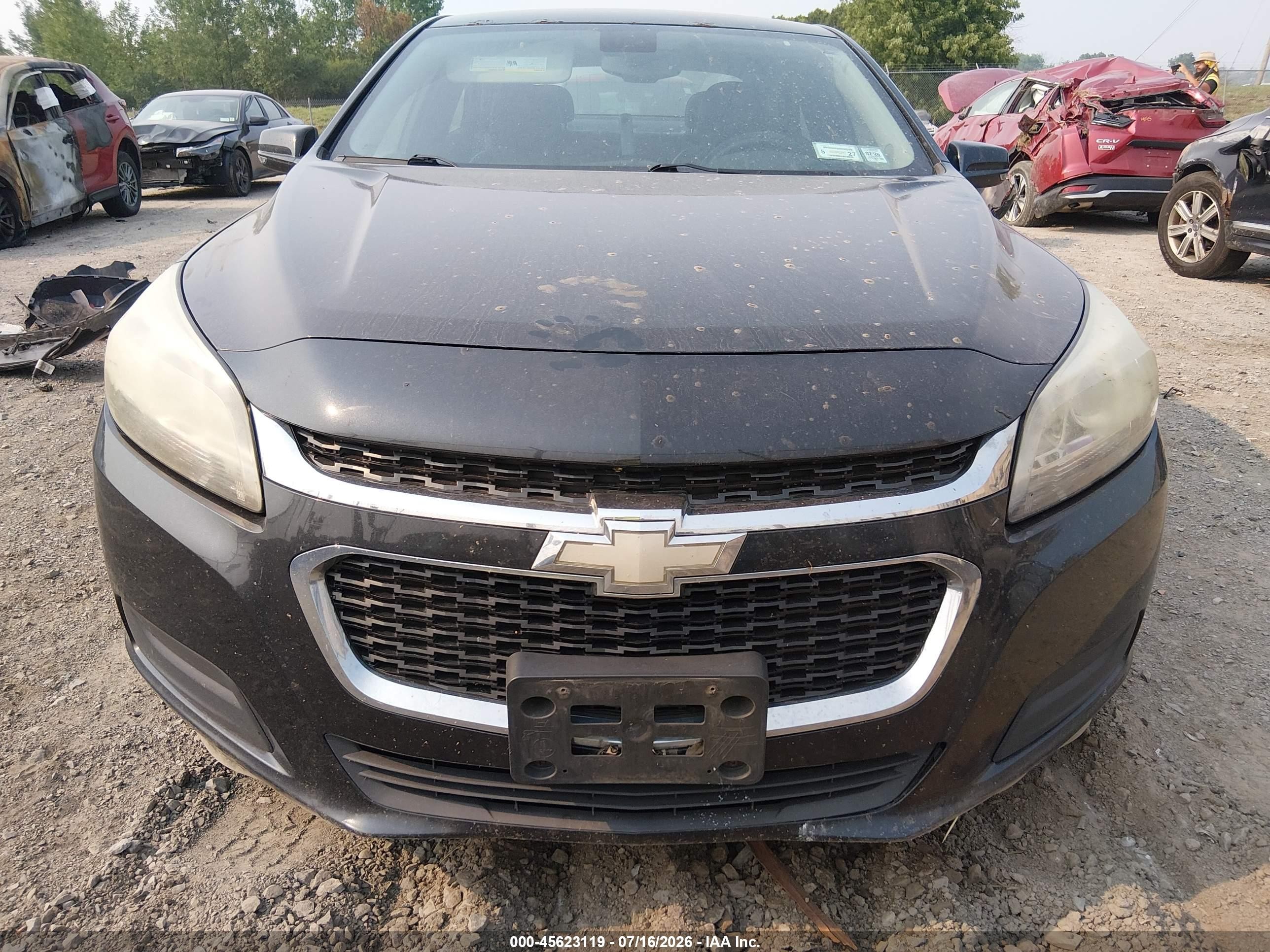 2015 Chevrolet Malibu 1lt Black vin: 1G11C5SL5FF101906