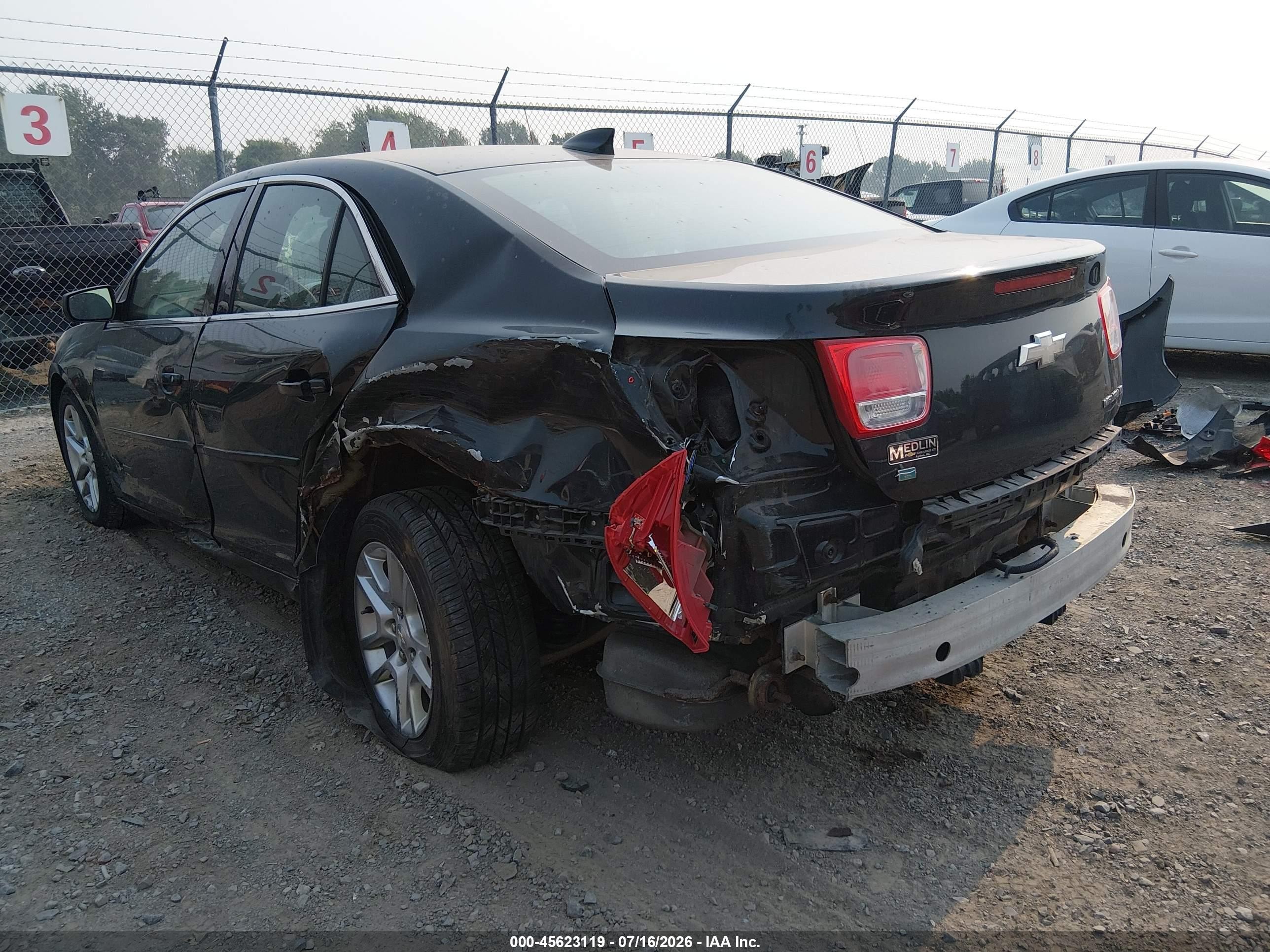 2015 Chevrolet Malibu 1lt Black vin: 1G11C5SL5FF101906