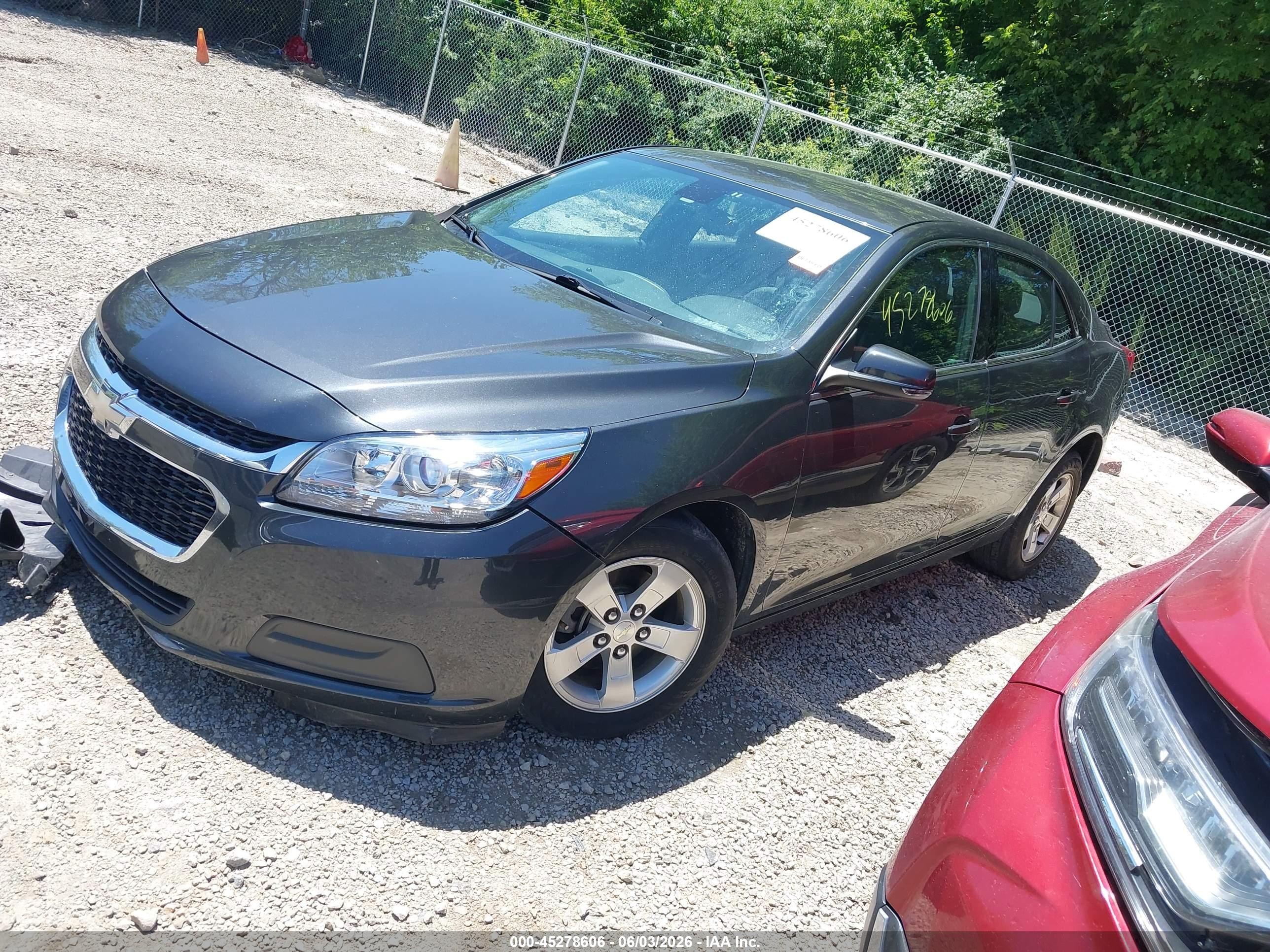 2015 Chevrolet Malibu 1lt Black vin: 1G11C5SL5FF107298