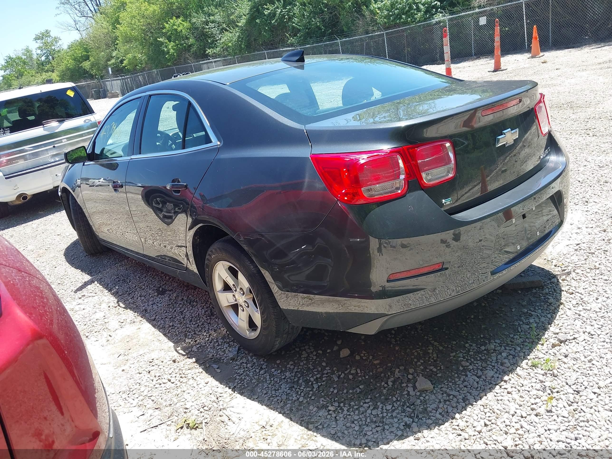 2015 Chevrolet Malibu 1lt Black vin: 1G11C5SL5FF107298