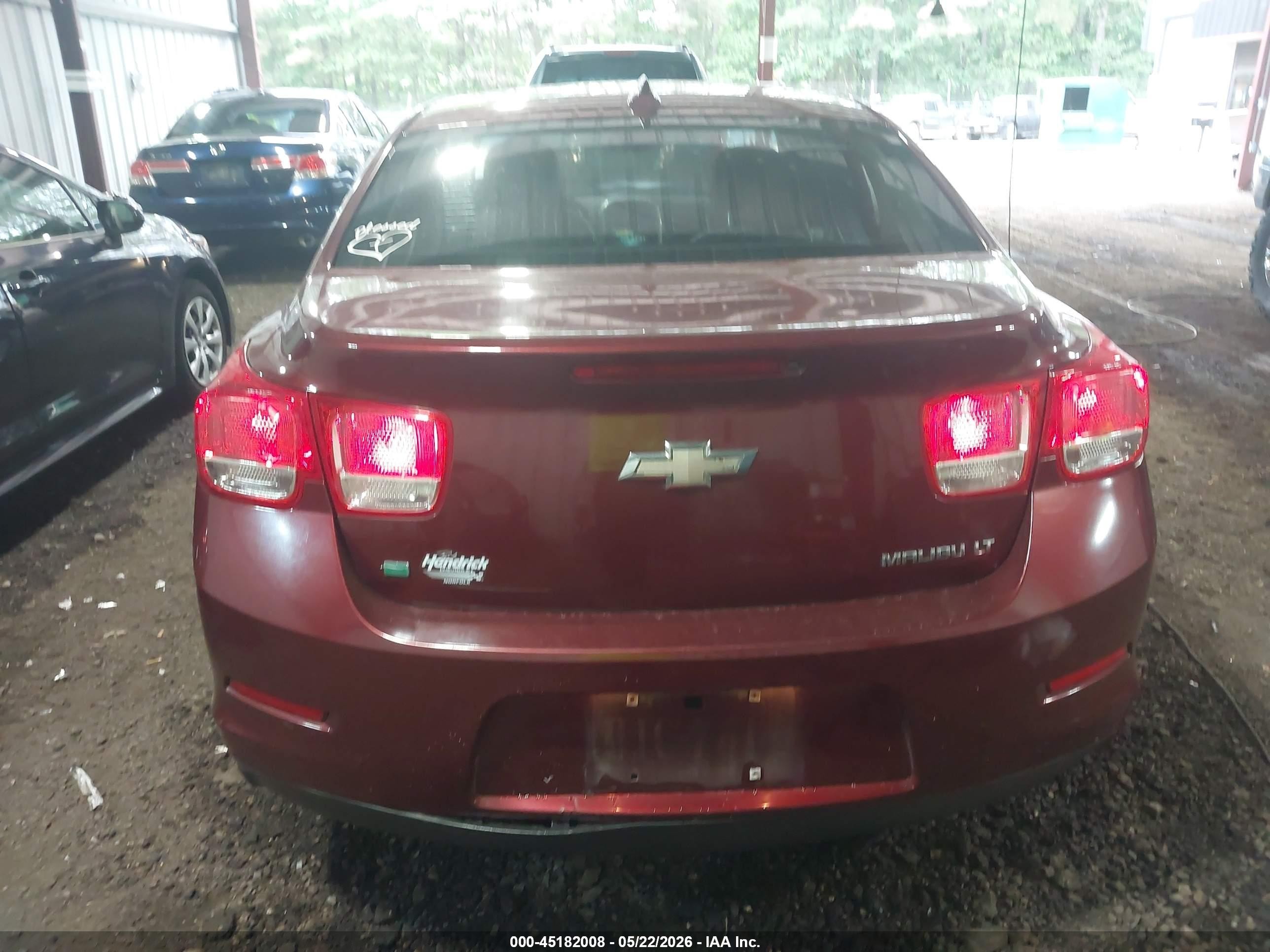 2015 Chevrolet Malibu 1lt Burgundy vin: 1G11C5SL5FF111741