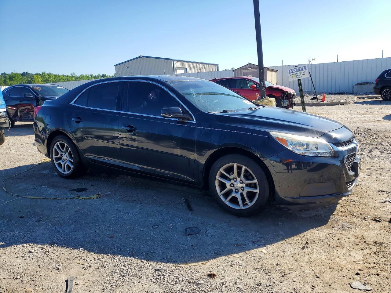 2015 Chevrolet Malibu 1lt Черный vin: 1G11C5SL5FF132427