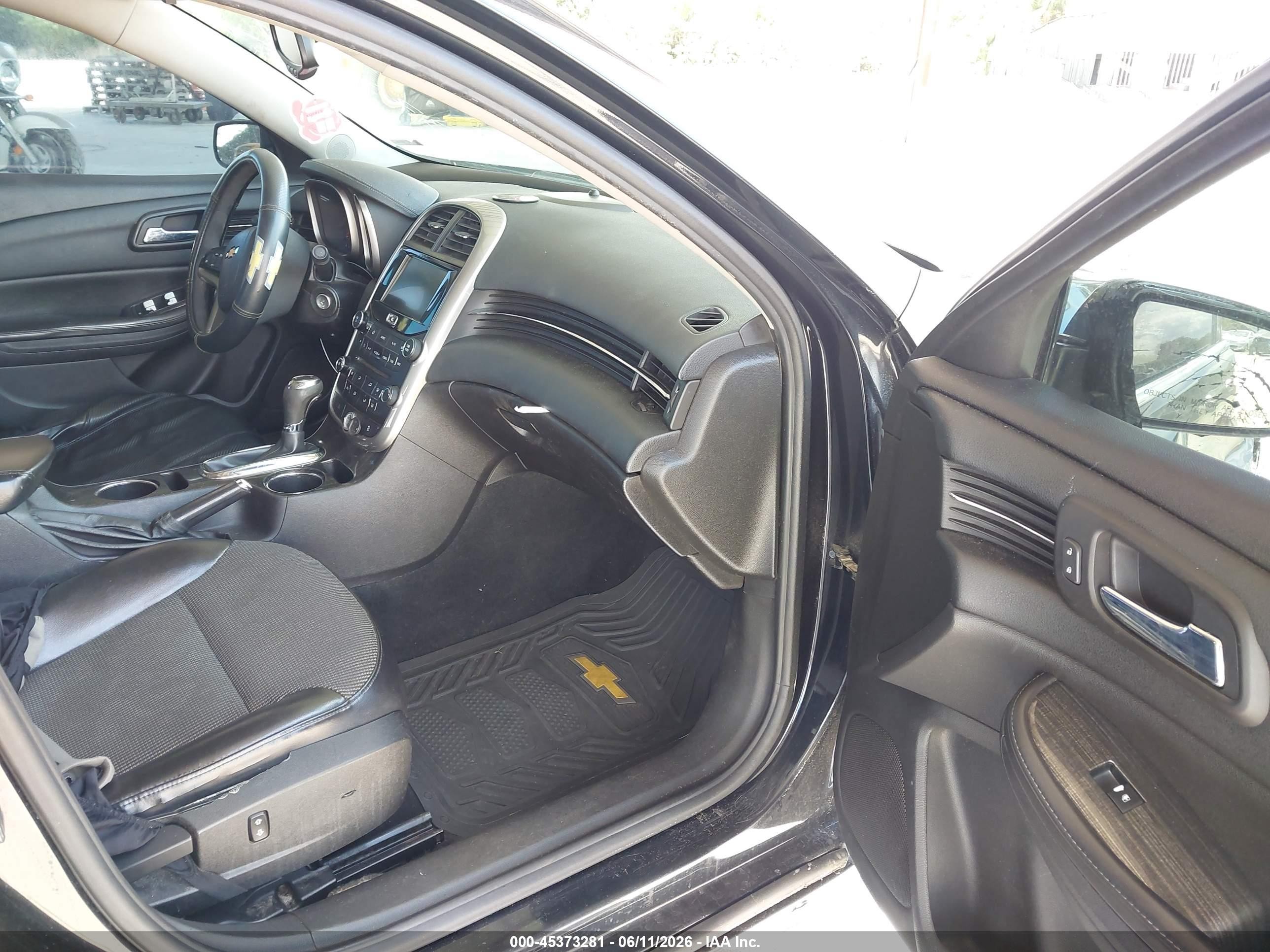 2015 Chevrolet Malibu 1lt Black vin: 1G11C5SL5FF137191