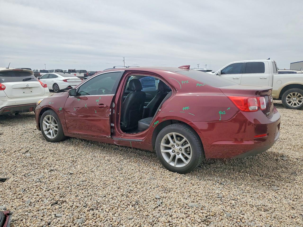 2015 Chevrolet Malibu 1lt Темно-бордовый vin: 1G11C5SL5FF160101