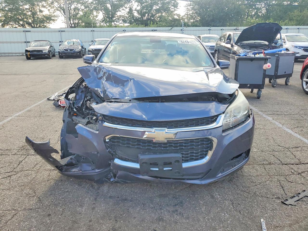 2015 Chevrolet Malibu 1lt Blue vin: 1G11C5SL5FF189811