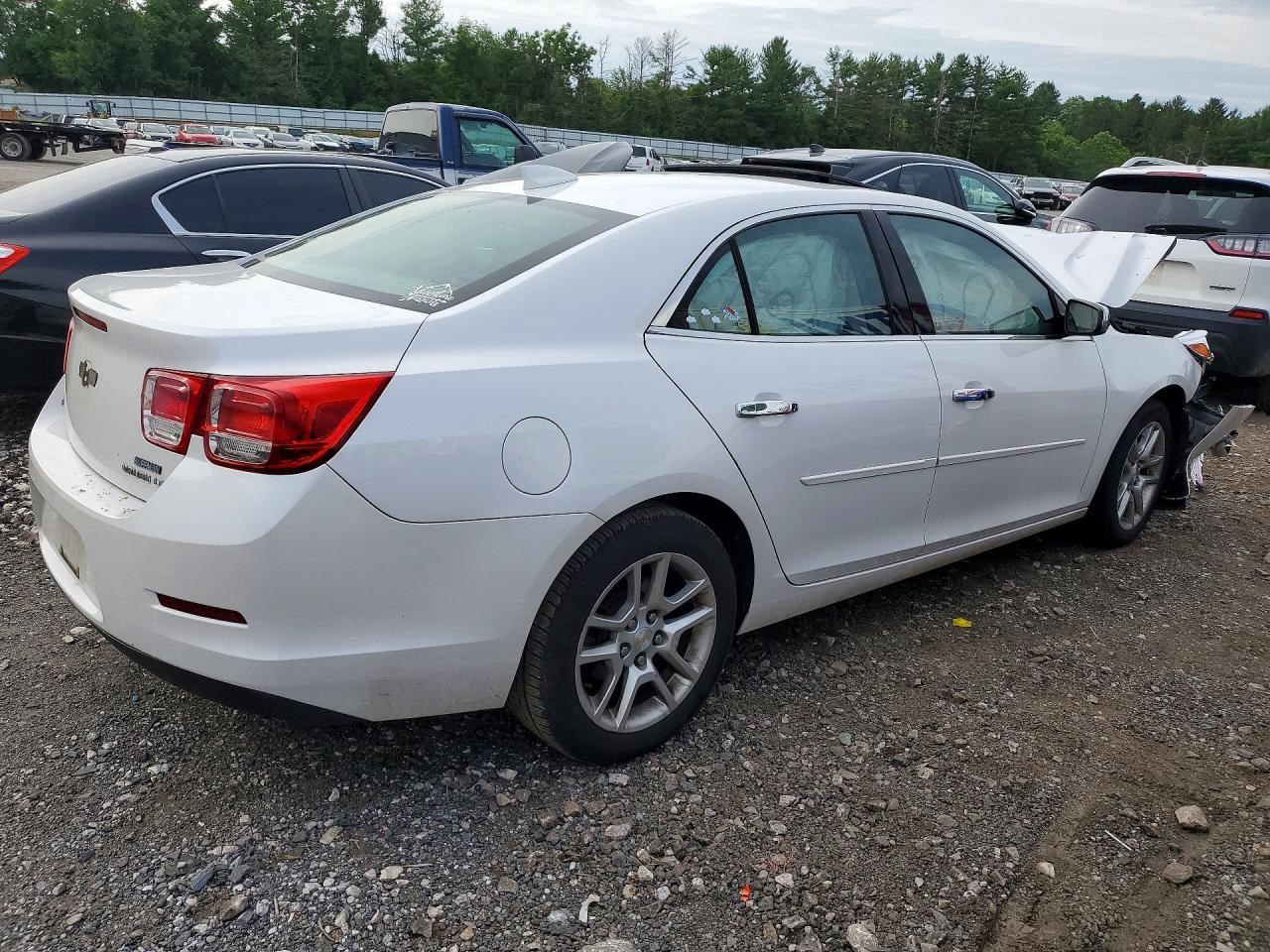 2015 Chevrolet Malibu 1lt White vin: 1G11C5SL5FF193535