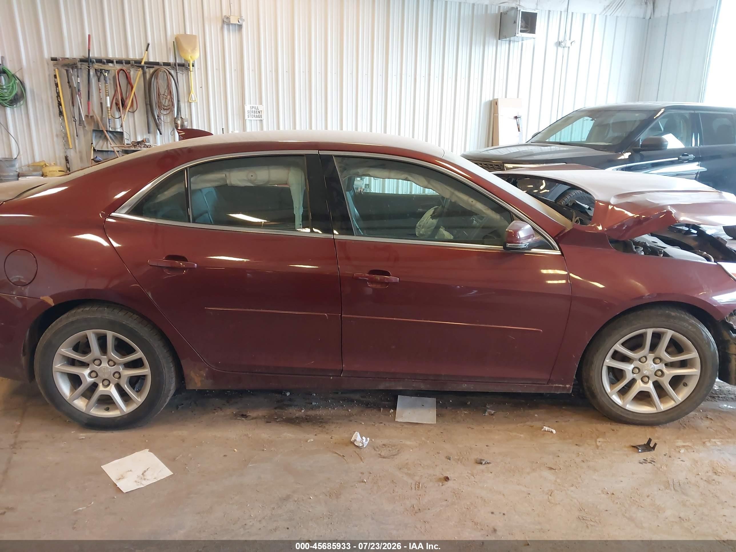 2015 Chevrolet Malibu 1lt Бордовый vin: 1G11C5SL5FF194569