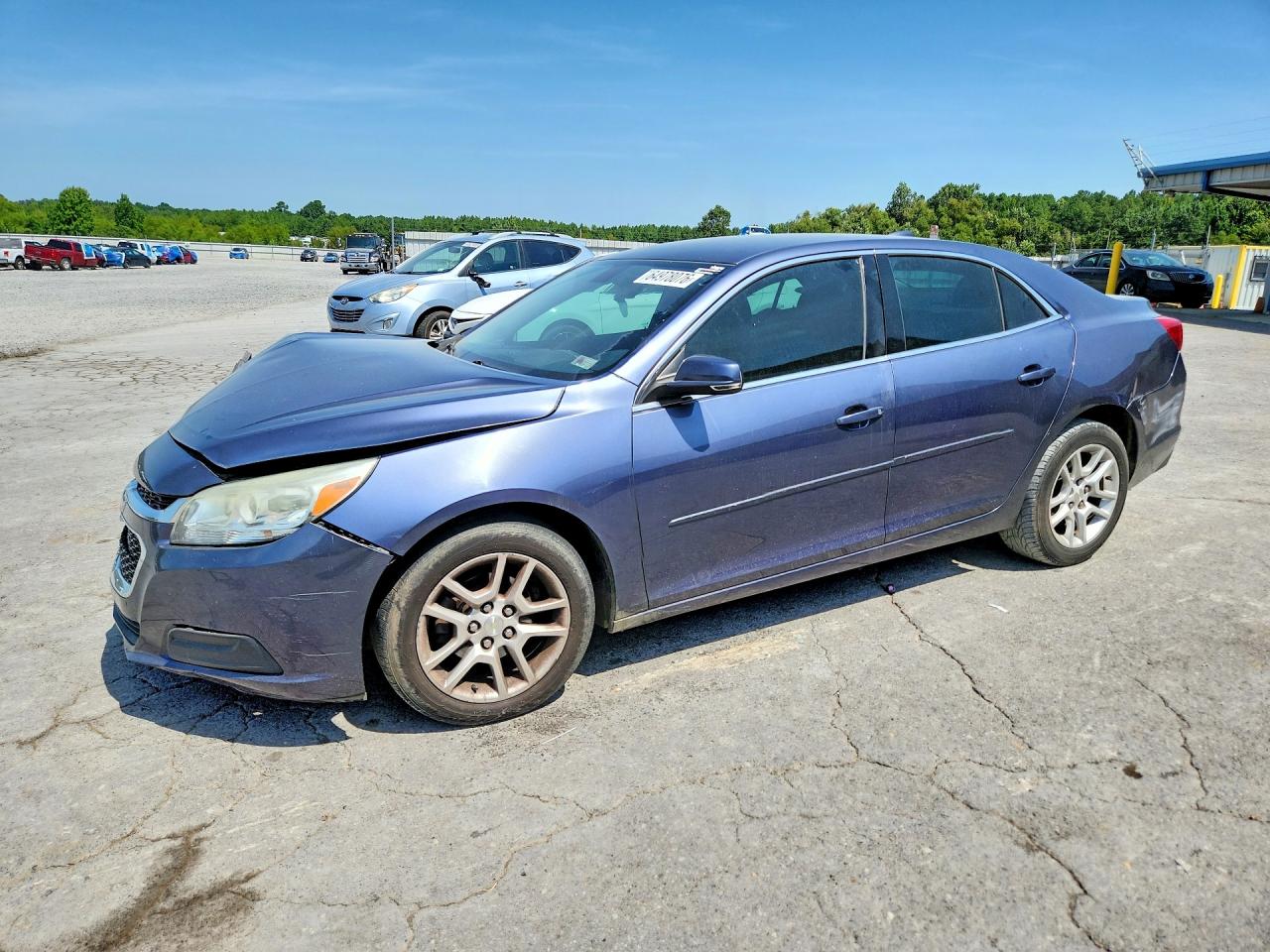 2015 Chevrolet Malibu 1lt Blue vin: 1G11C5SL5FF218479