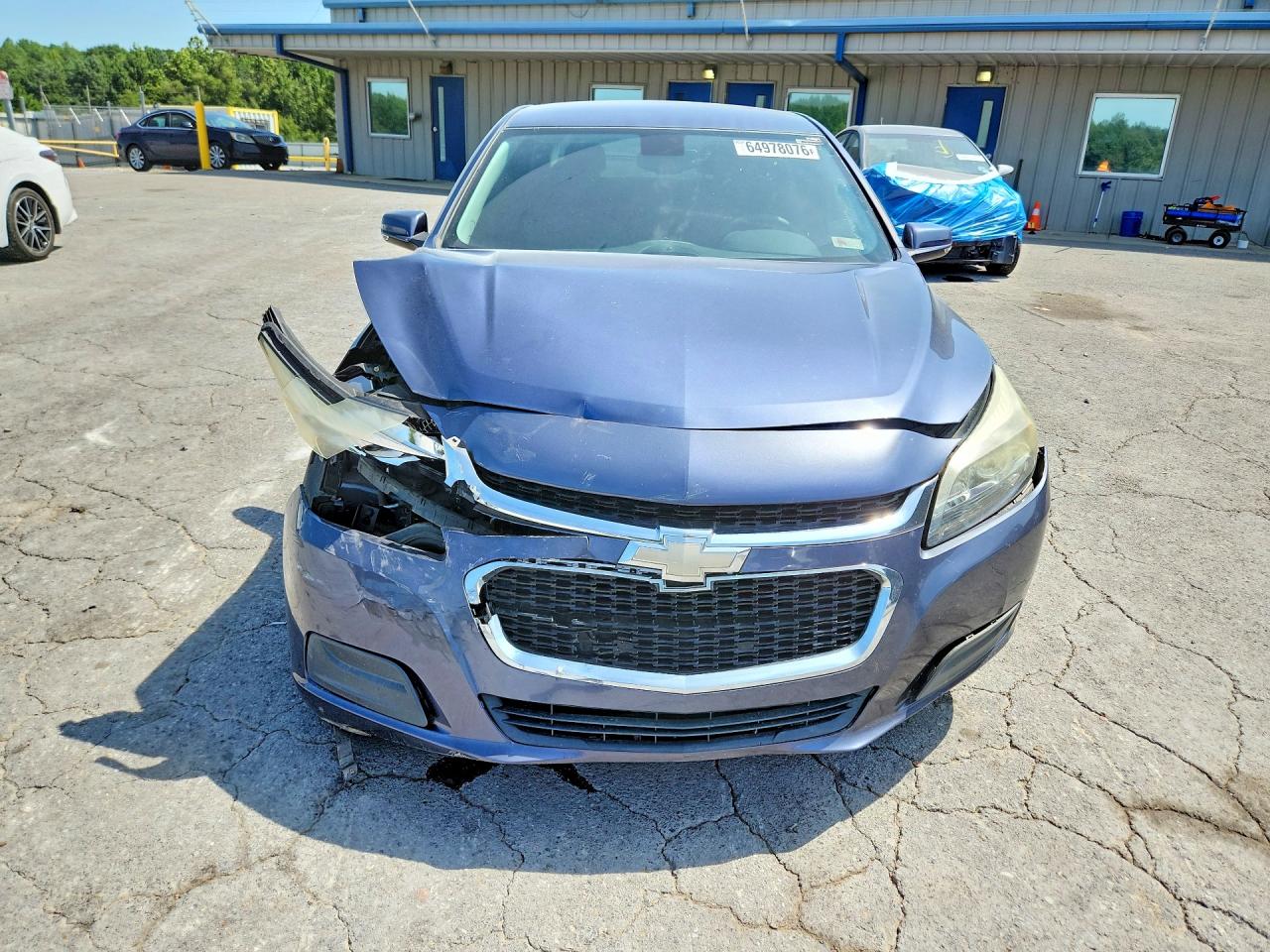 2015 Chevrolet Malibu 1lt Синий vin: 1G11C5SL5FF218479