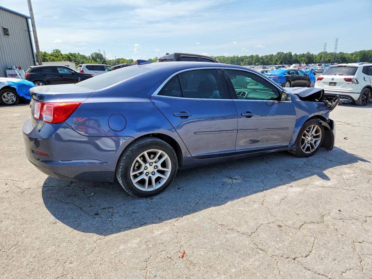 2015 Chevrolet Malibu 1lt Синий vin: 1G11C5SL5FF218479