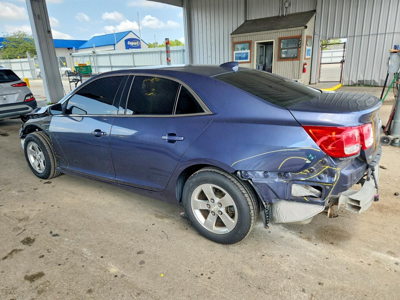 2015 Chevrolet Malibu 1lt Blue vin: 1G11C5SL5FF223357