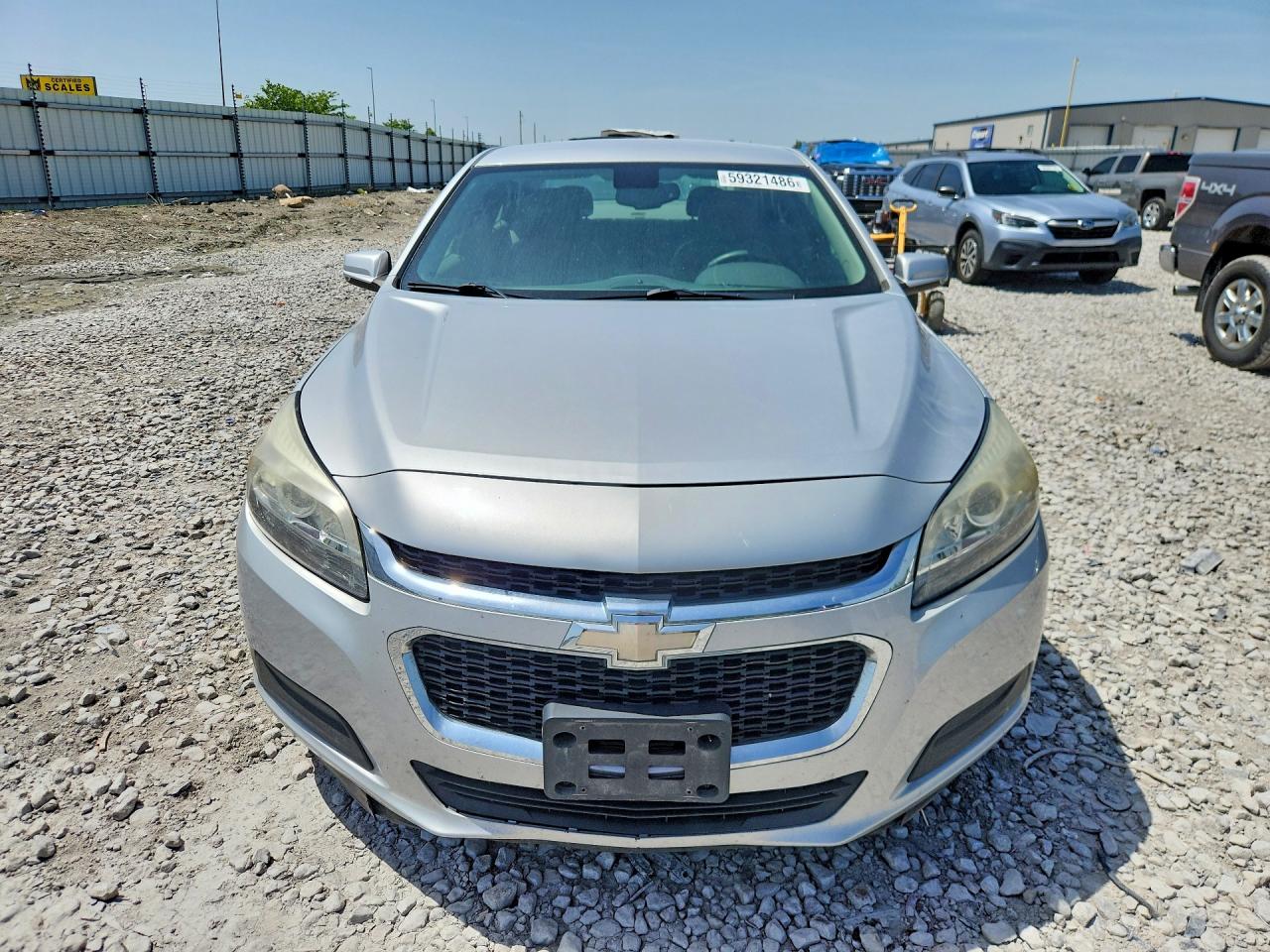 2015 Chevrolet Malibu 1lt Silver vin: 1G11C5SL5FF232303