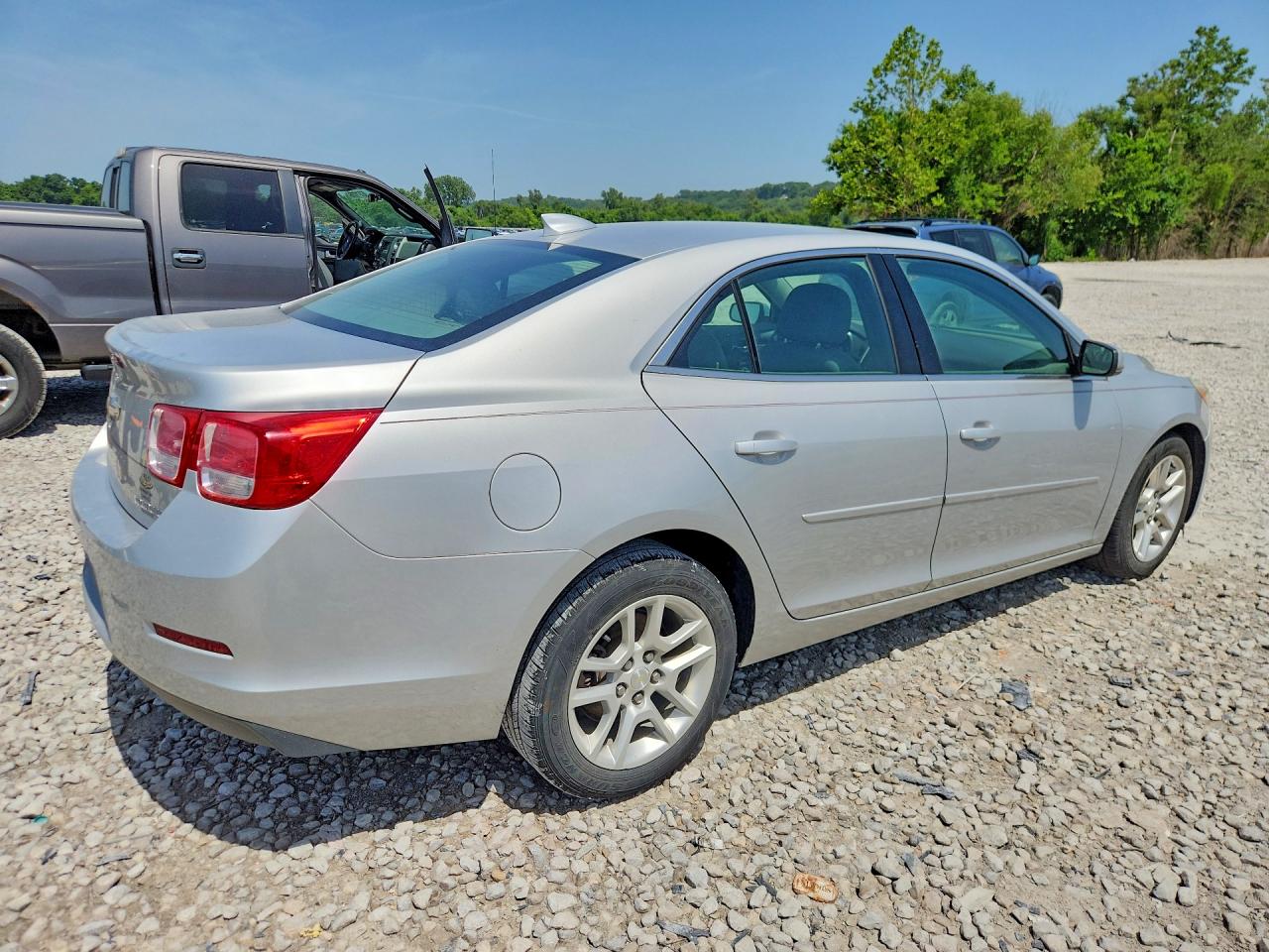 2015 Chevrolet Malibu 1lt Silver vin: 1G11C5SL5FF232303
