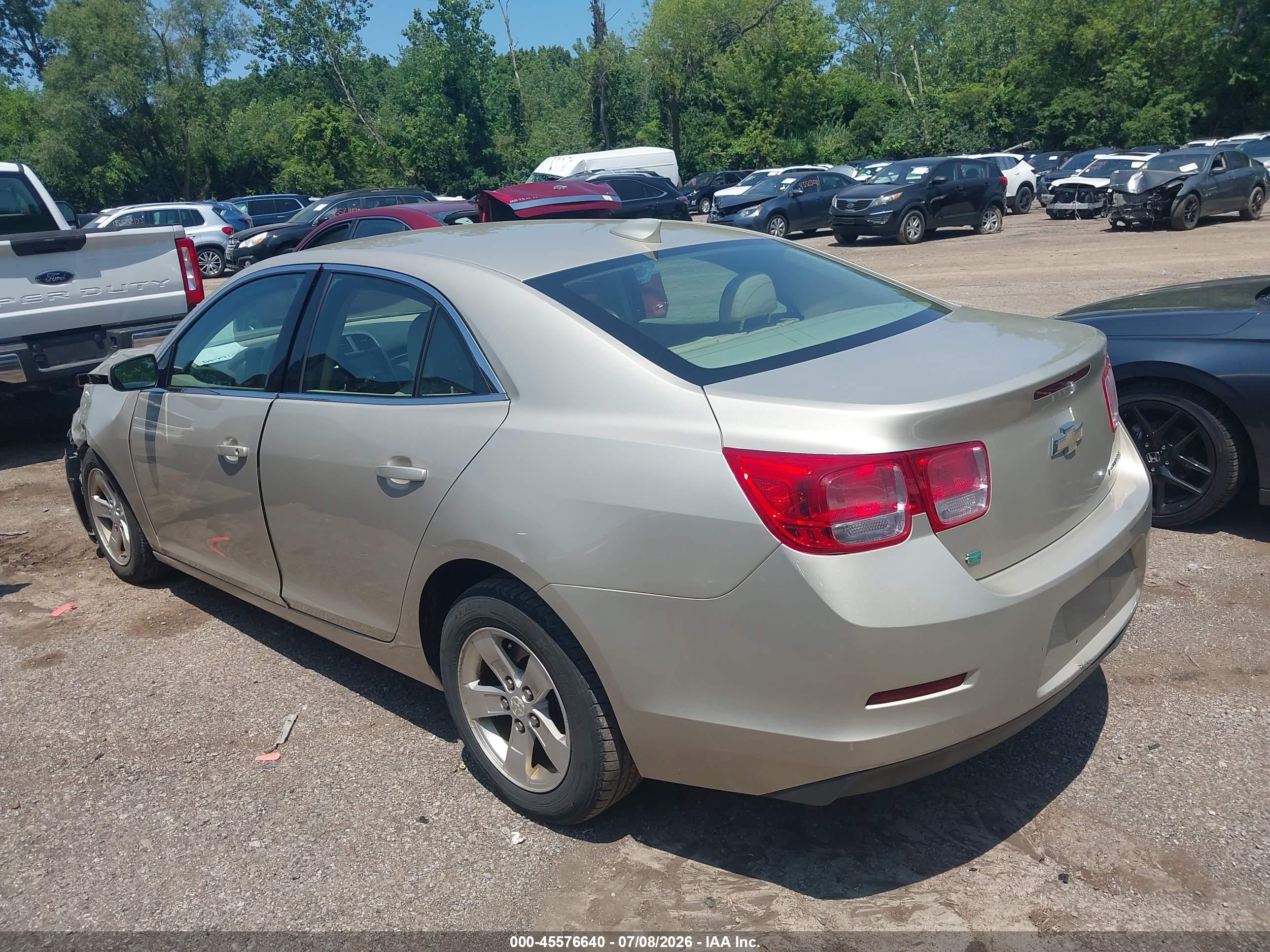 2015 Chevrolet Malibu 1lt Champagne vin: 1G11C5SL5FF265480