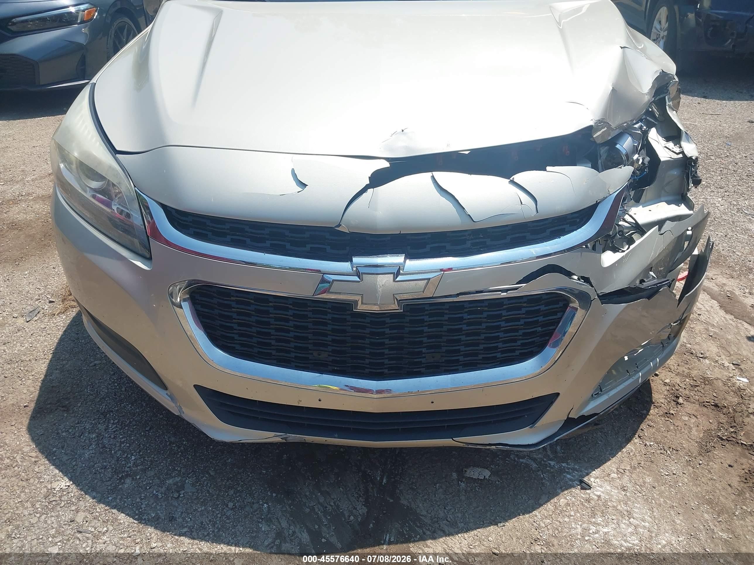 2015 Chevrolet Malibu 1lt Champagne vin: 1G11C5SL5FF265480