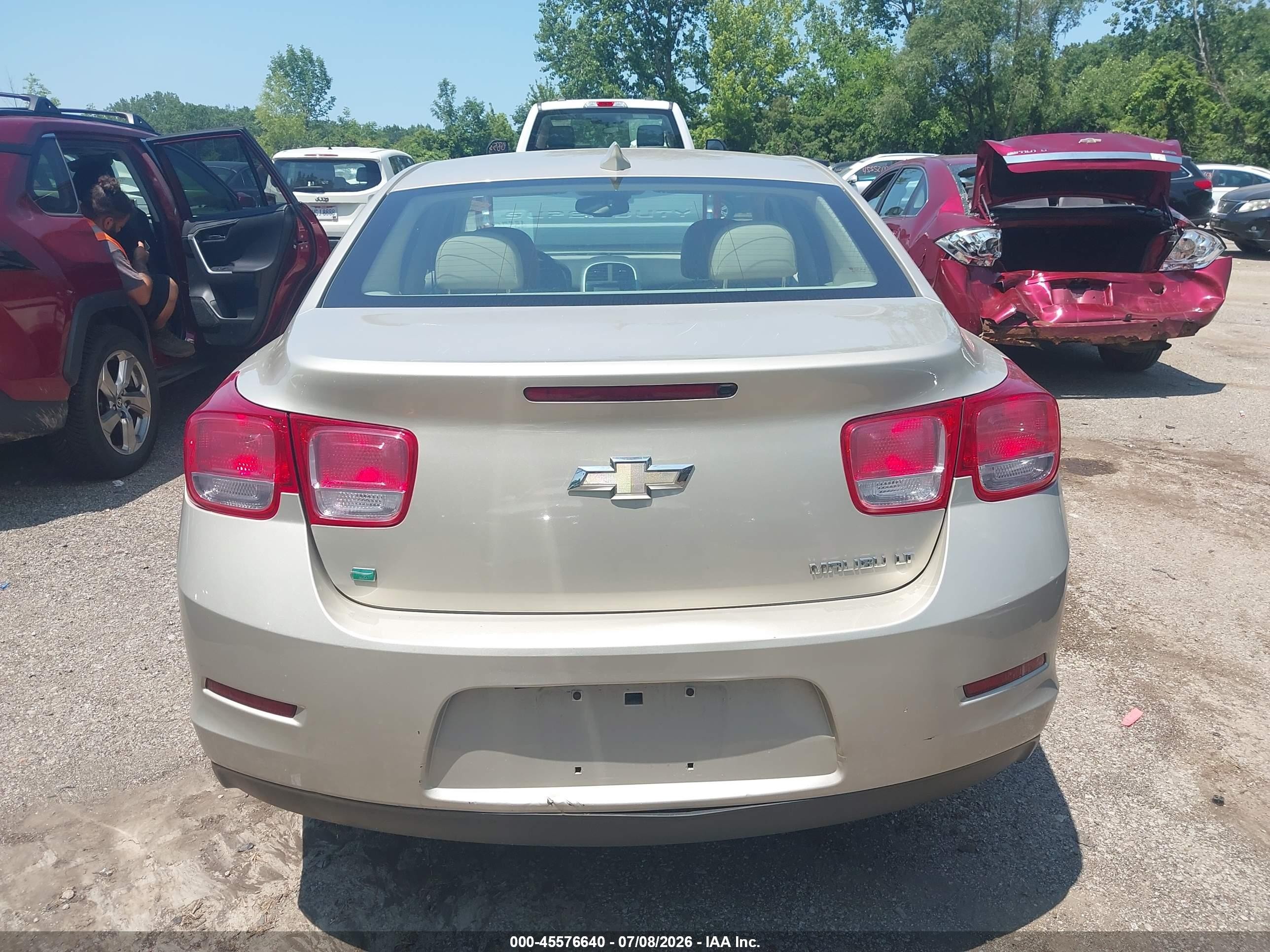 2015 Chevrolet Malibu 1lt Champagne vin: 1G11C5SL5FF265480