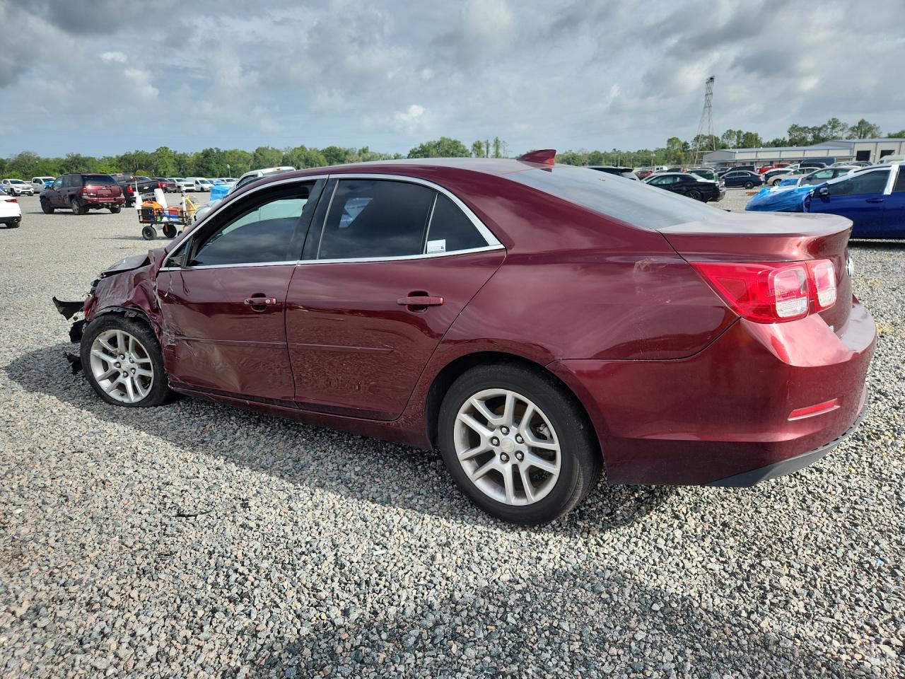 2015 Chevrolet Malibu 1lt Red vin: 1G11C5SL5FF294655
