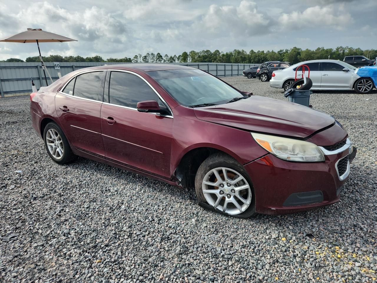 2015 Chevrolet Malibu 1lt Red vin: 1G11C5SL5FF294655