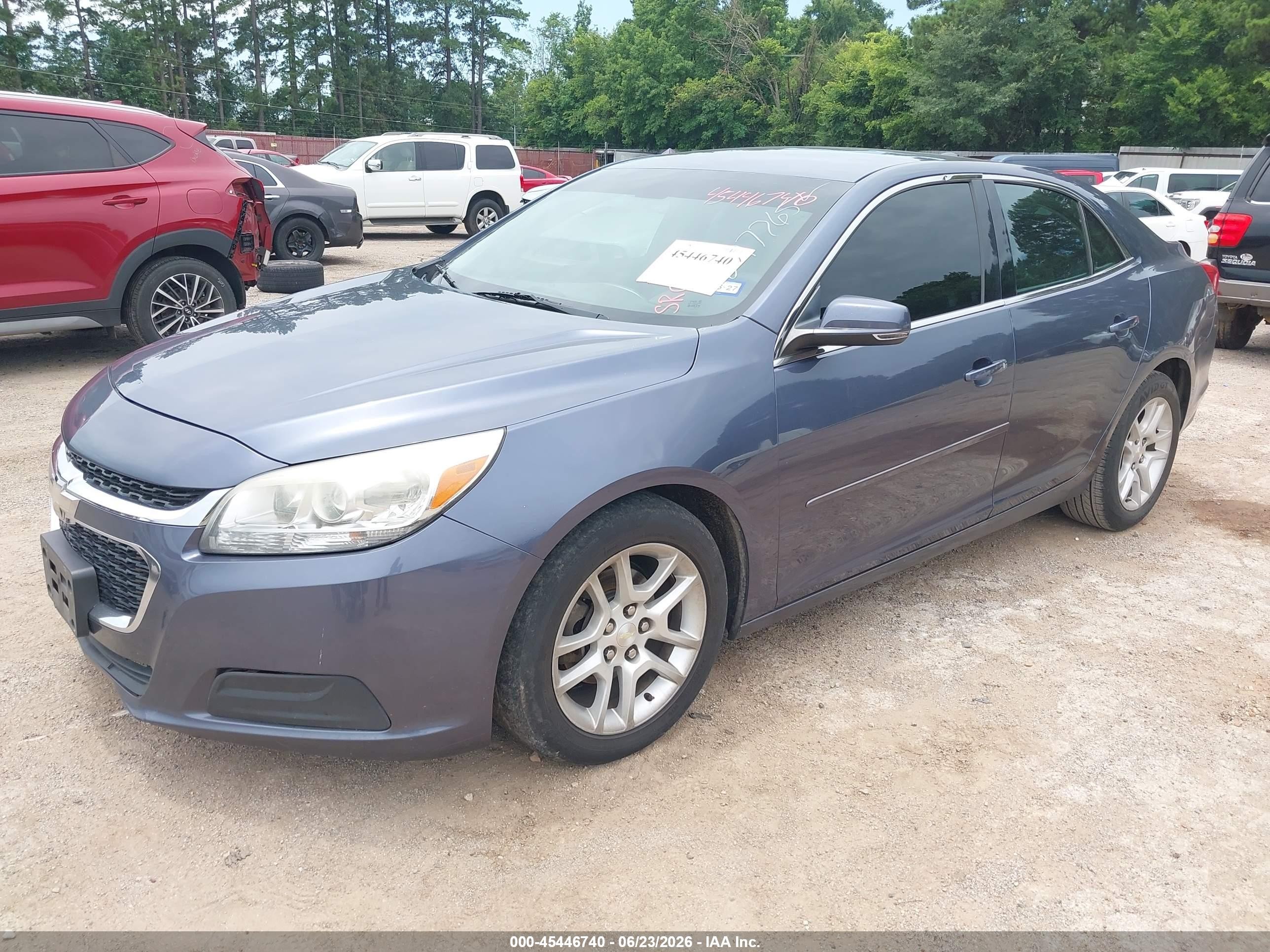 2015 Chevrolet Malibu 1lt Blue vin: 1G11C5SL5FF297765