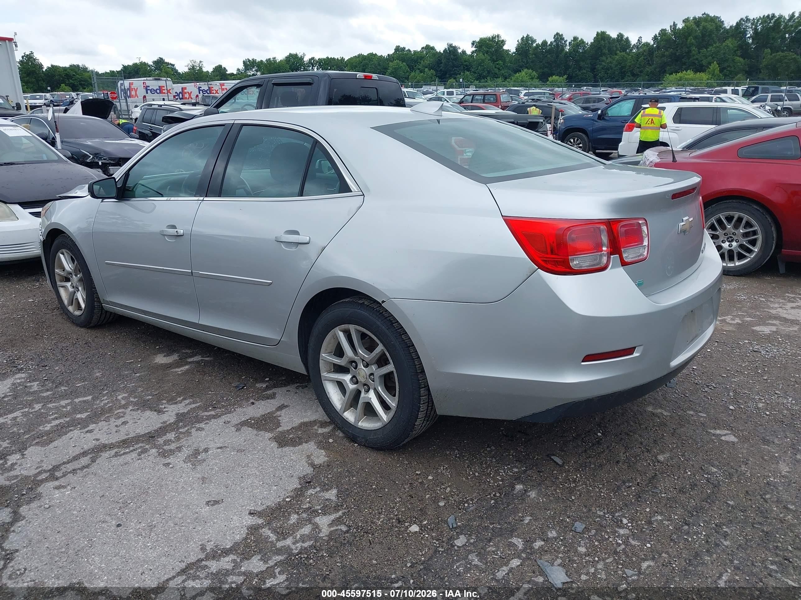 2015 Chevrolet Malibu 1lt Silver vin: 1G11C5SL5FF326164