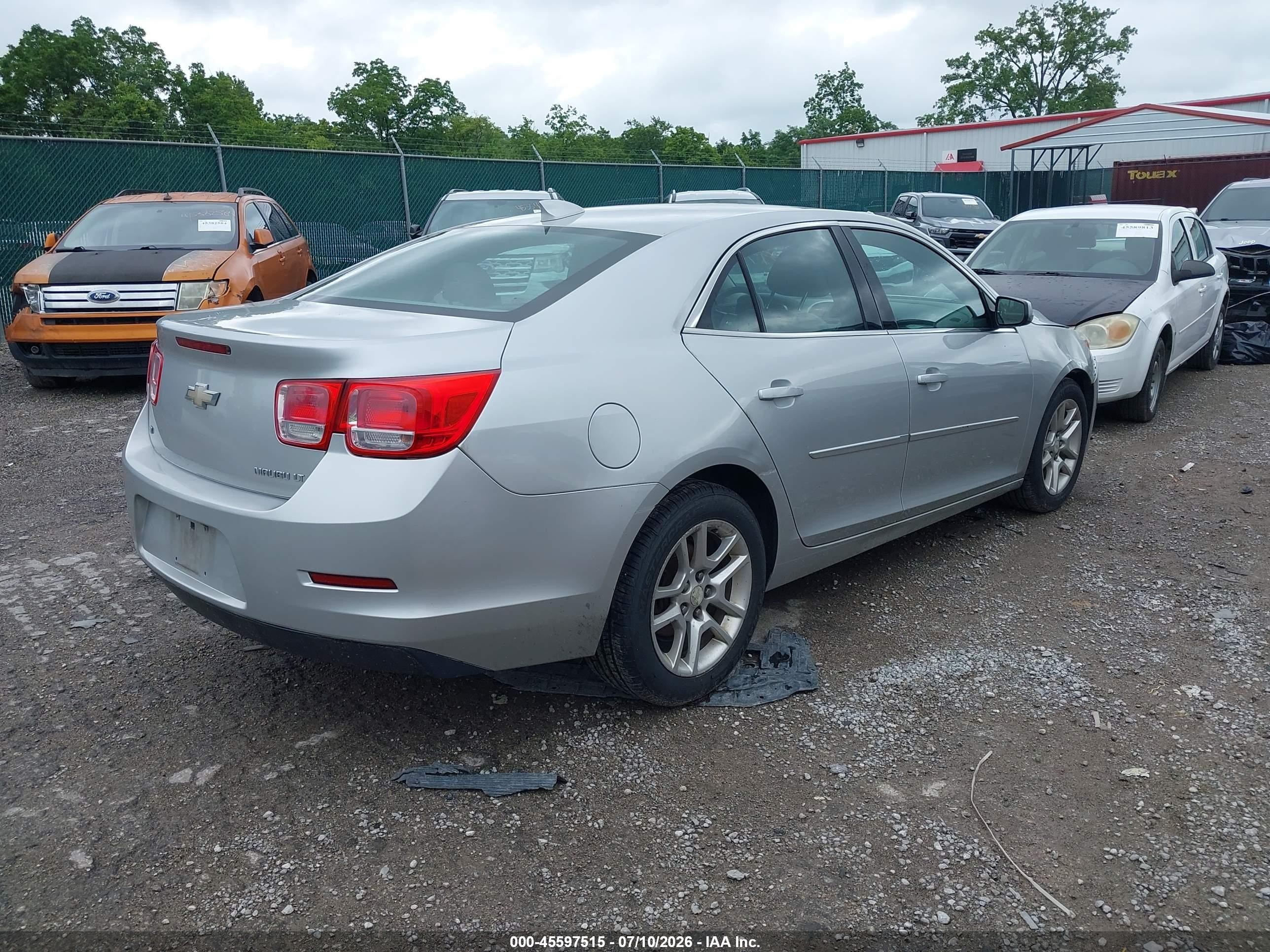 2015 Chevrolet Malibu 1lt Silver vin: 1G11C5SL5FF326164