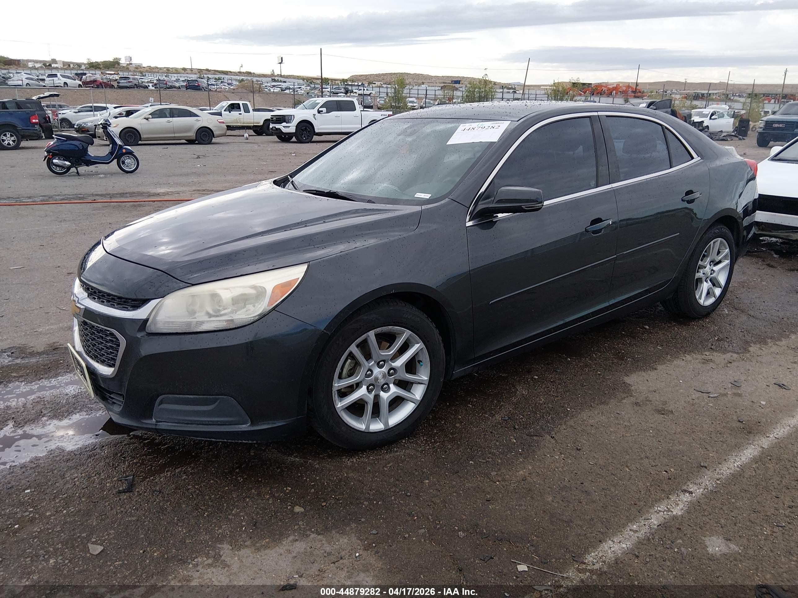 2015 Chevrolet Malibu 1lt Gray vin: 1G11C5SL5FF334927
