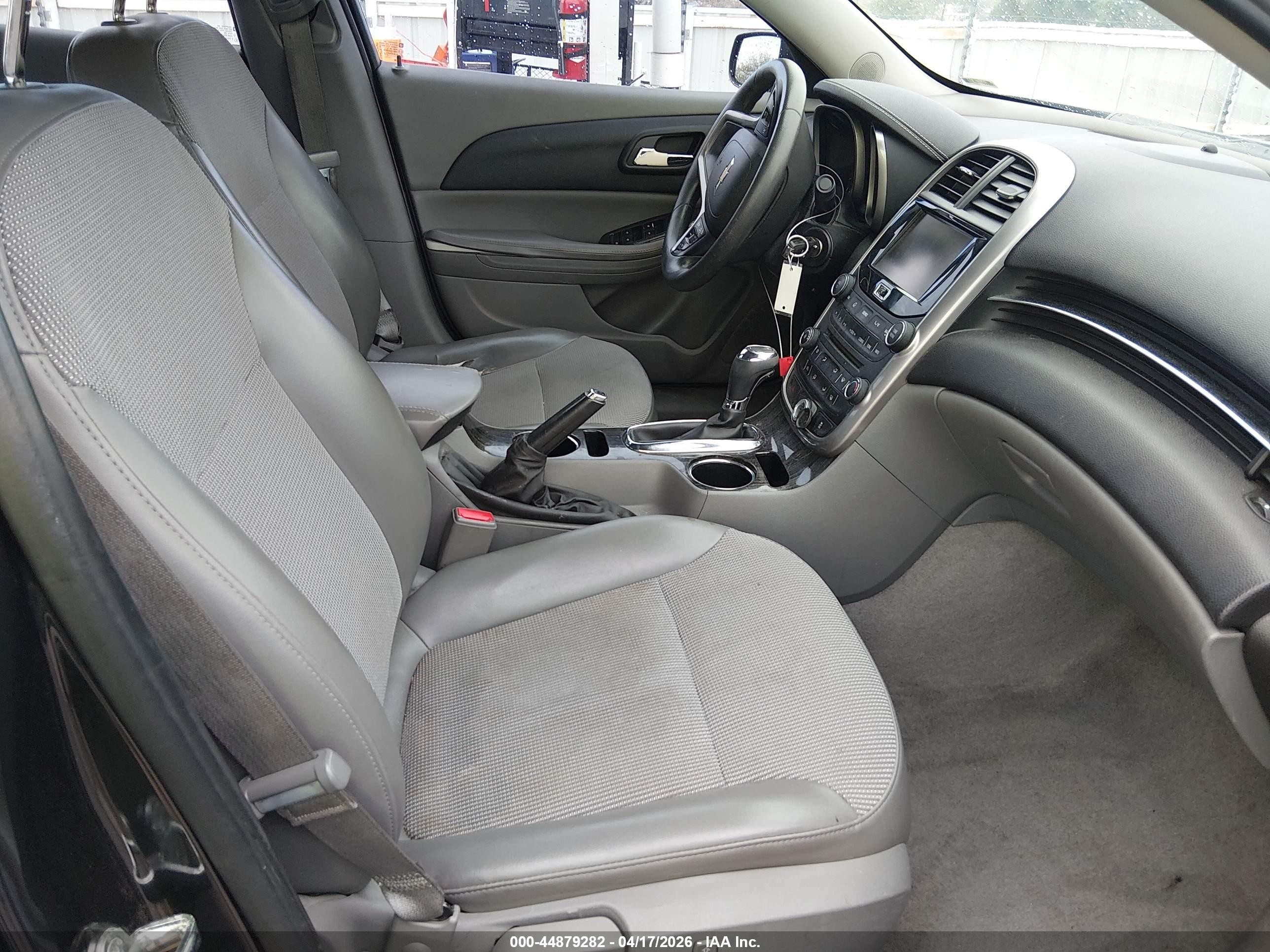 2015 Chevrolet Malibu 1lt Gray vin: 1G11C5SL5FF334927
