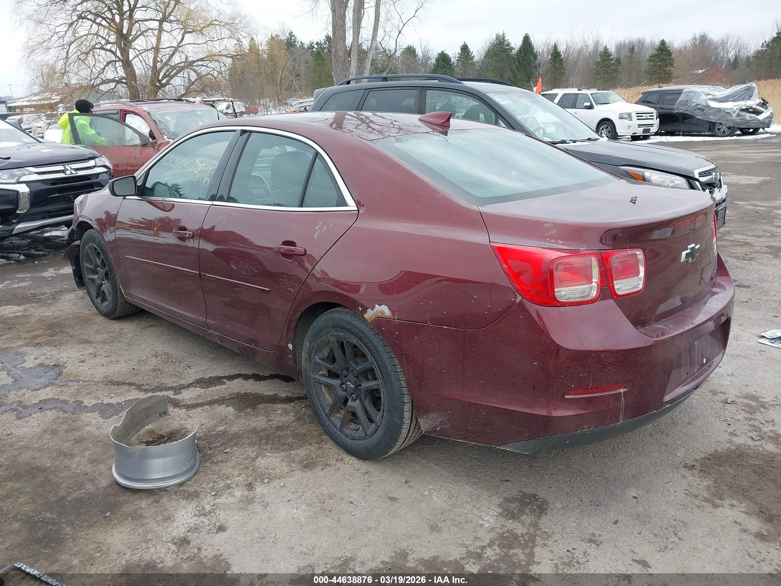 2015 Chevrolet Malibu 1lt Red vin: 1G11C5SL5FF351176