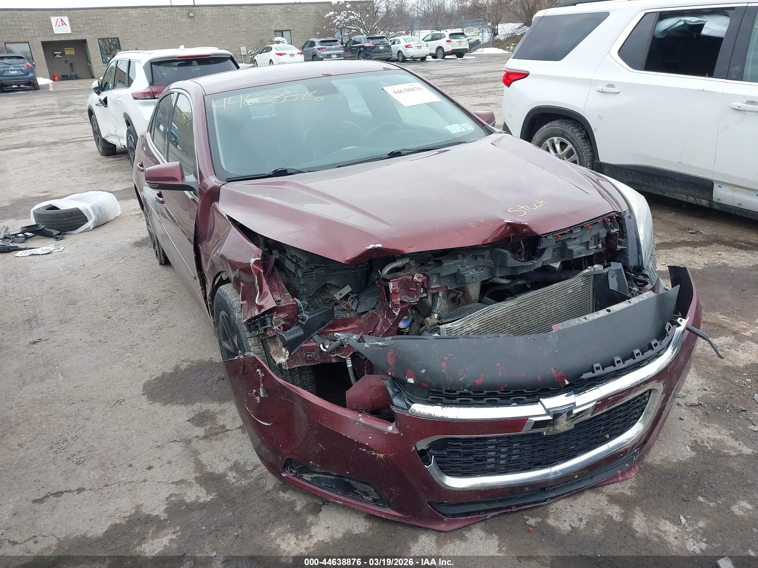 2015 Chevrolet Malibu 1lt Red vin: 1G11C5SL5FF351176