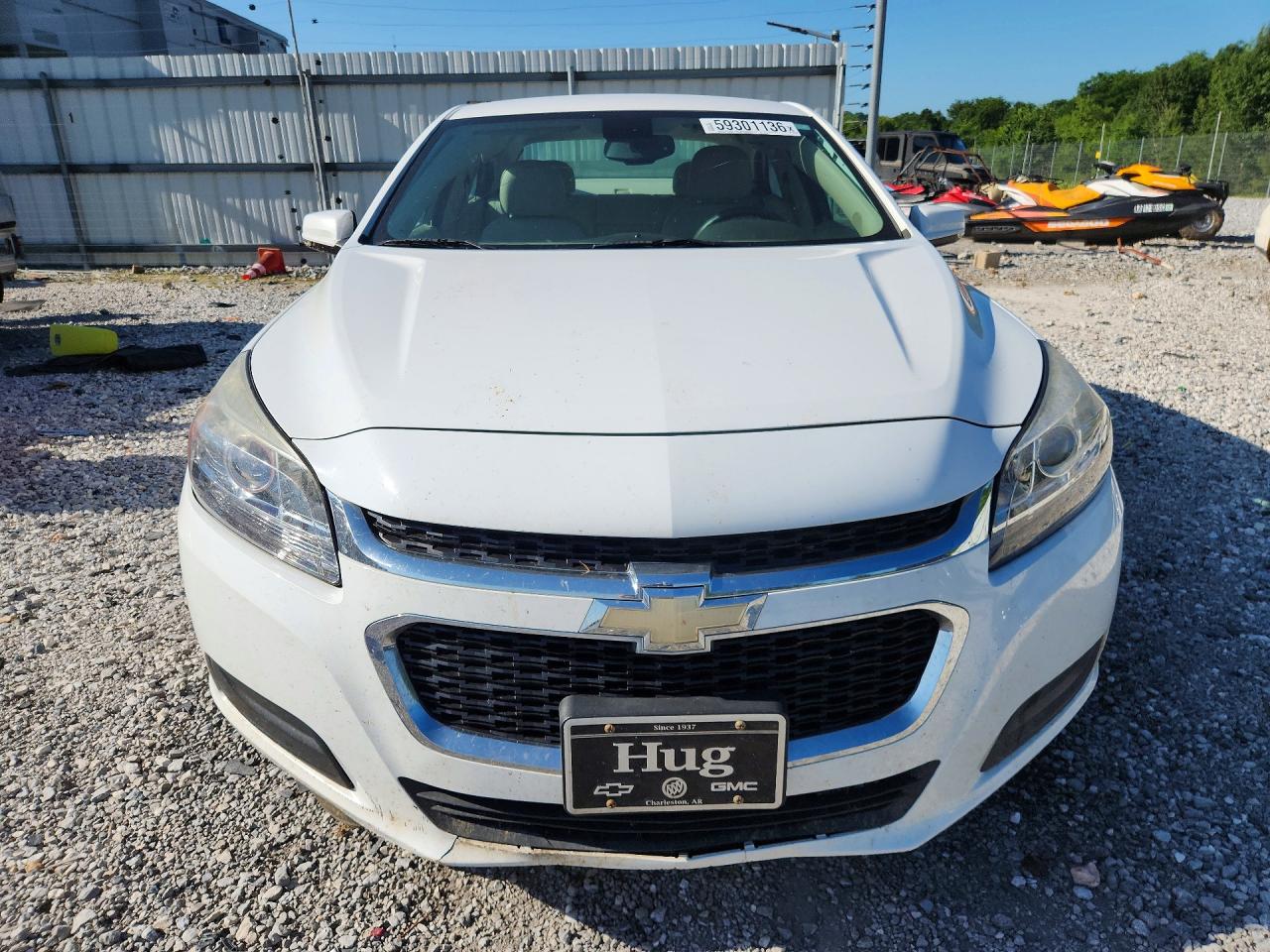 2015 Chevrolet Malibu 1lt Белый vin: 1G11C5SL5FU152558