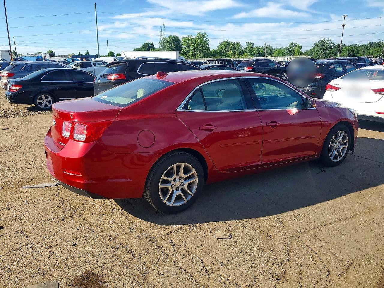 2014 Chevrolet Malibu 1lt Red vin: 1G11C5SL6EF113285
