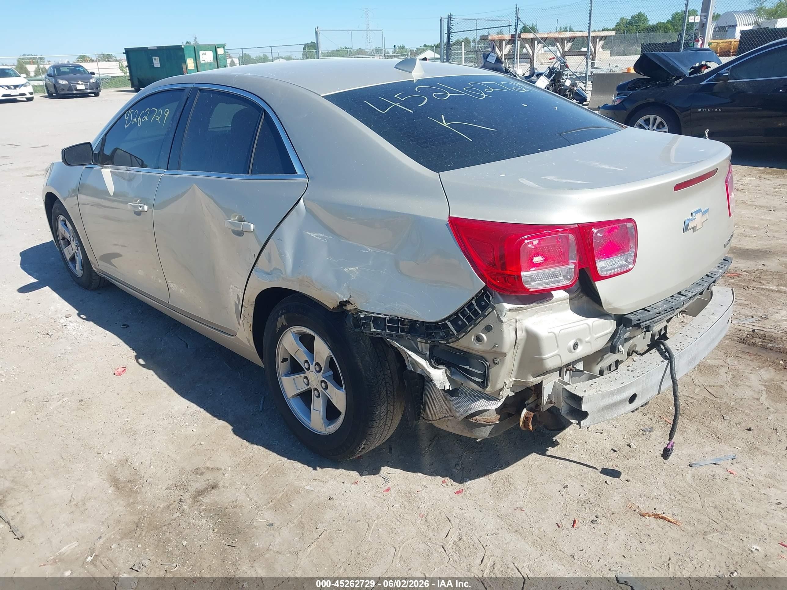 2014 Chevrolet Malibu 1lt Желто-коричневый vin: 1G11C5SL6EF143712
