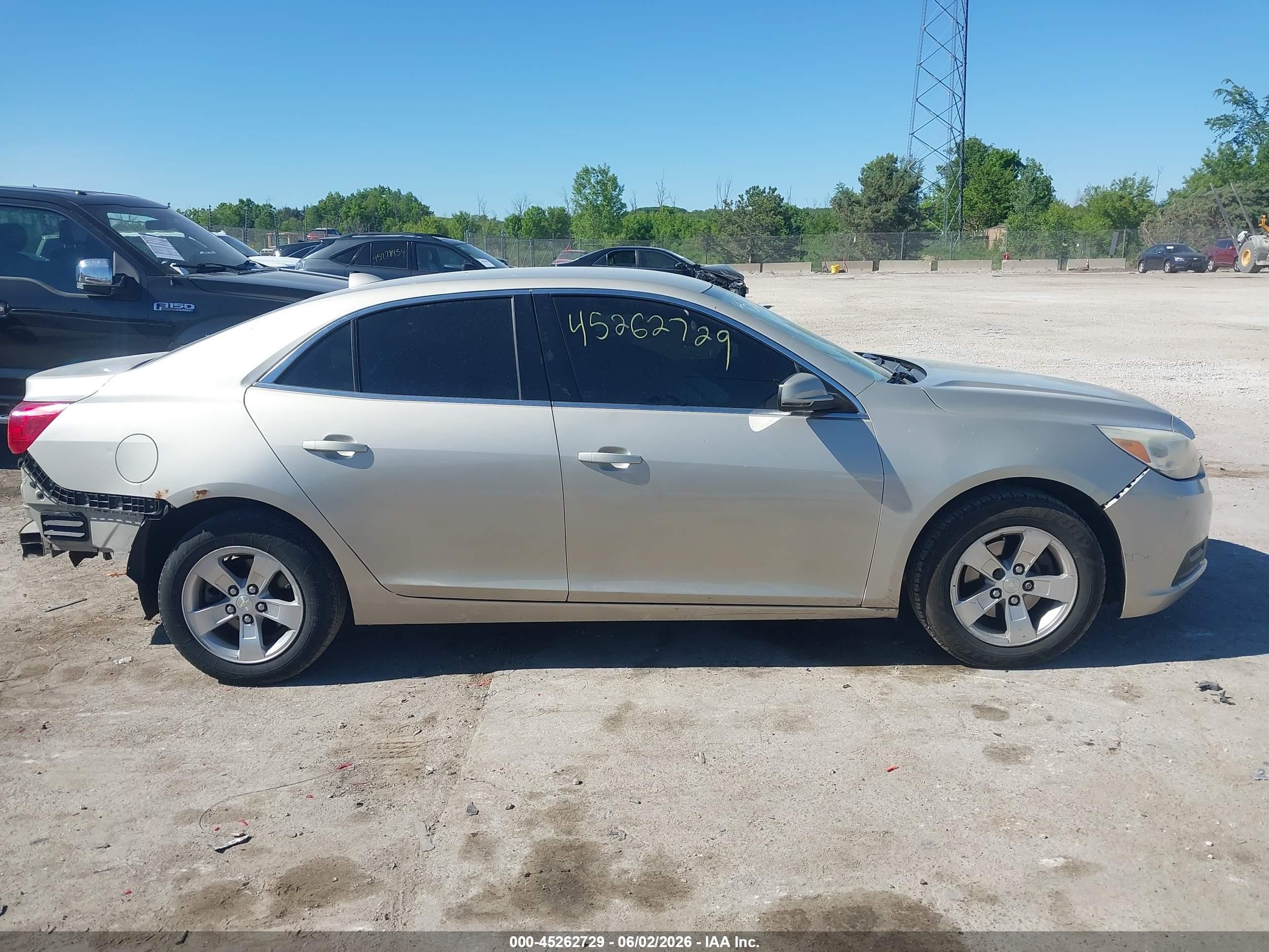 2014 Chevrolet Malibu 1lt Желто-коричневый vin: 1G11C5SL6EF143712